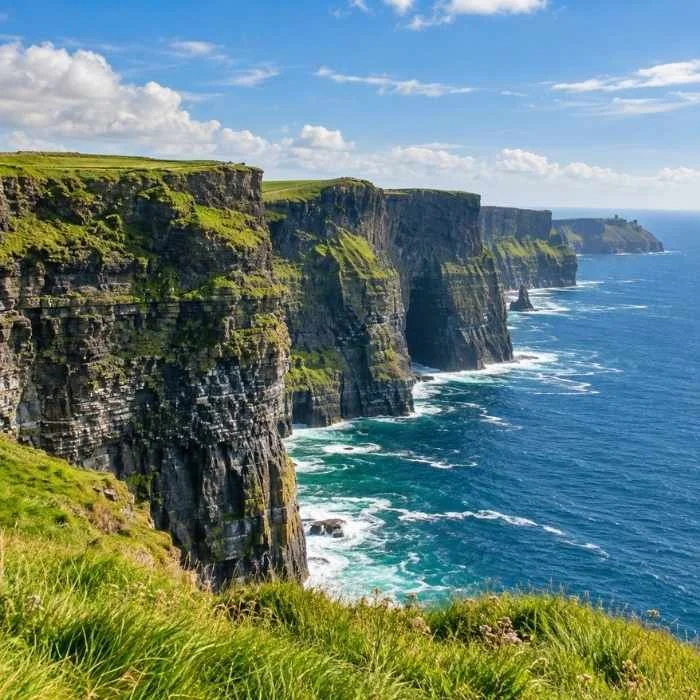 Cliffs of Moher along the Wild Atlantic Way on a private tour from Killarney