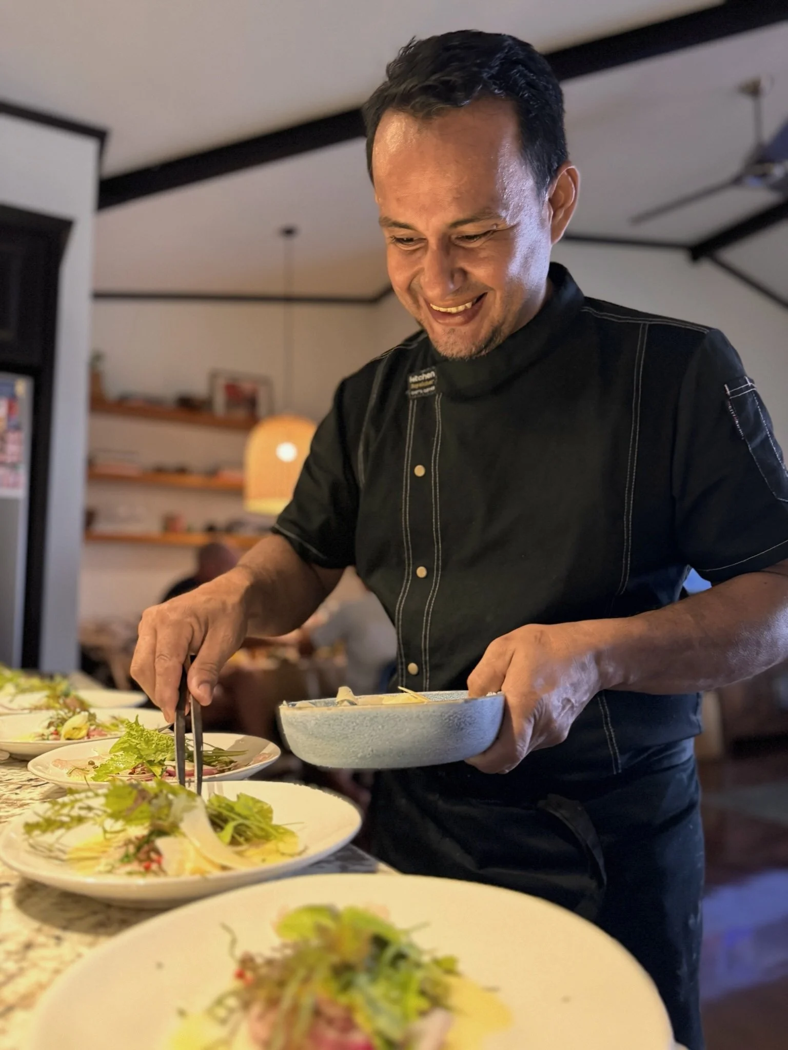 el ruco catering at private home
