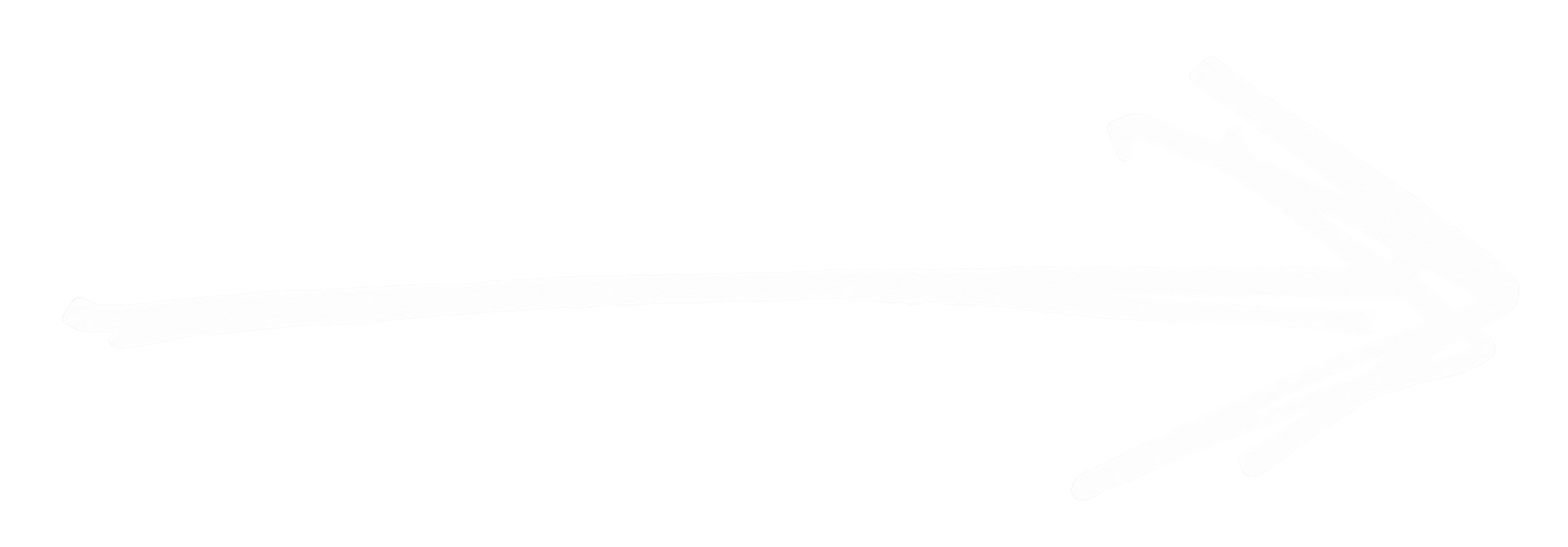 White arrow pointing right.