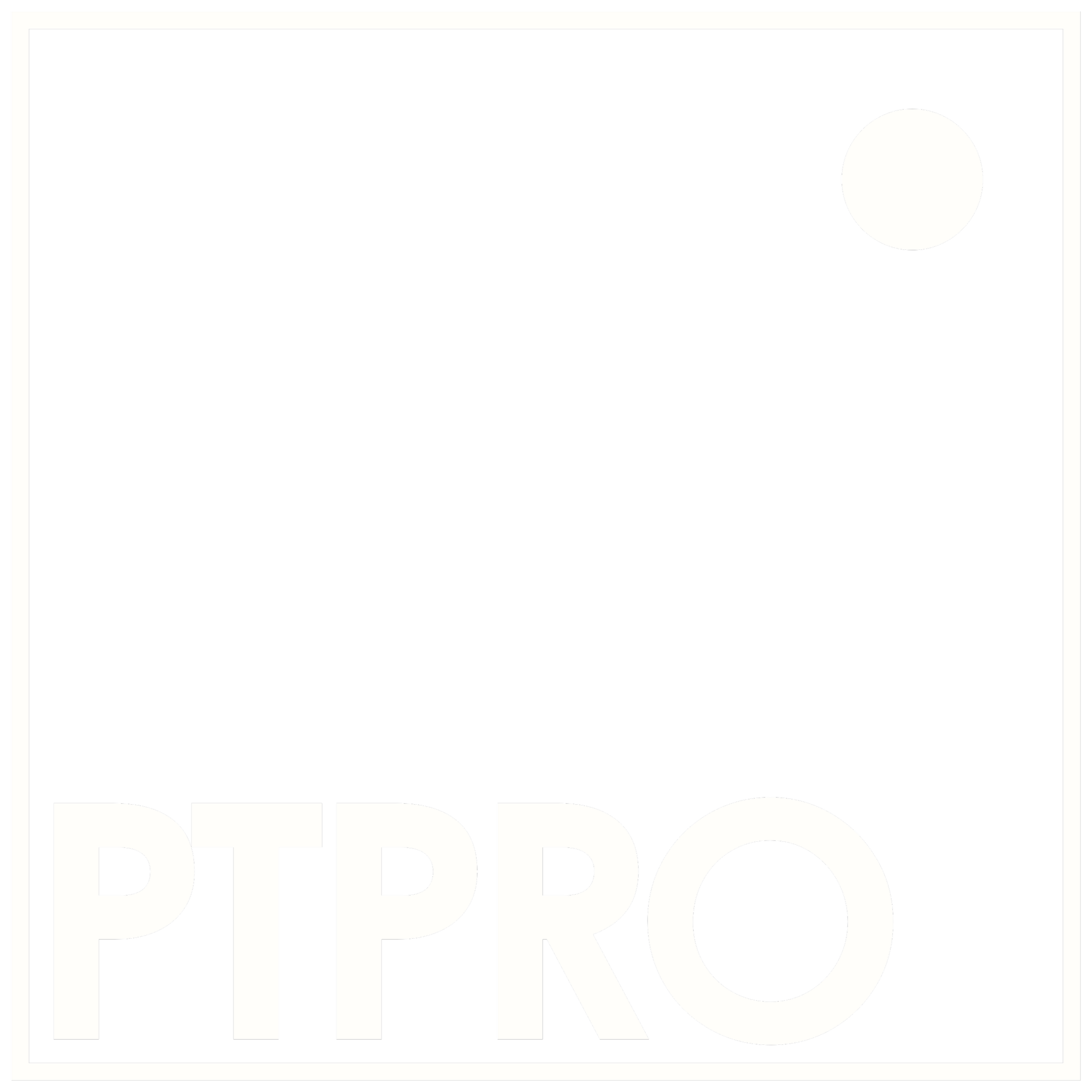 Black and white logo with the words 'PEACE' and 'TRIBAL' written in bold, capital letters, and a white circle on the right side.