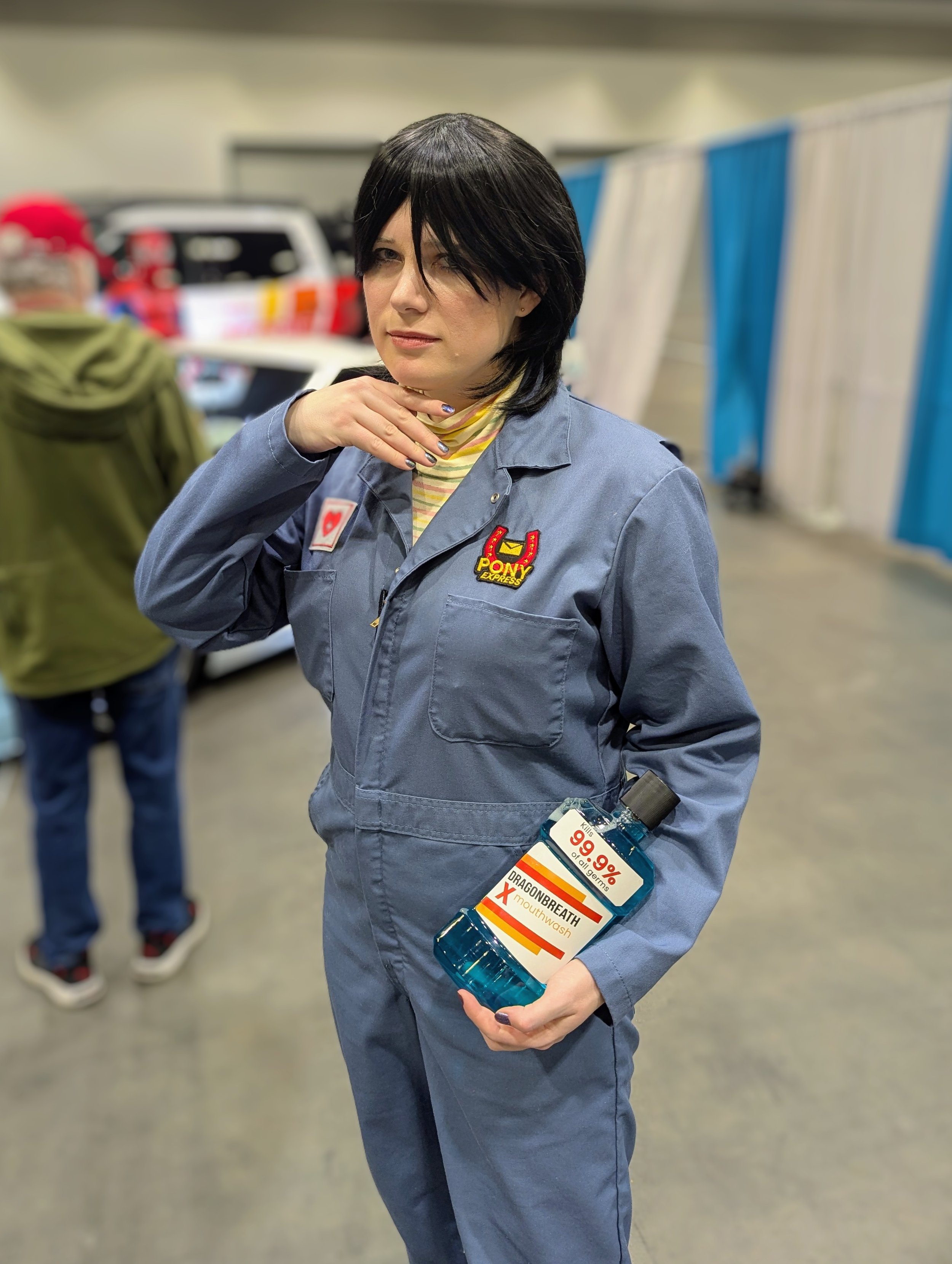 Anya from Mouthwashing at Fan Expo Vancouver 2025.
