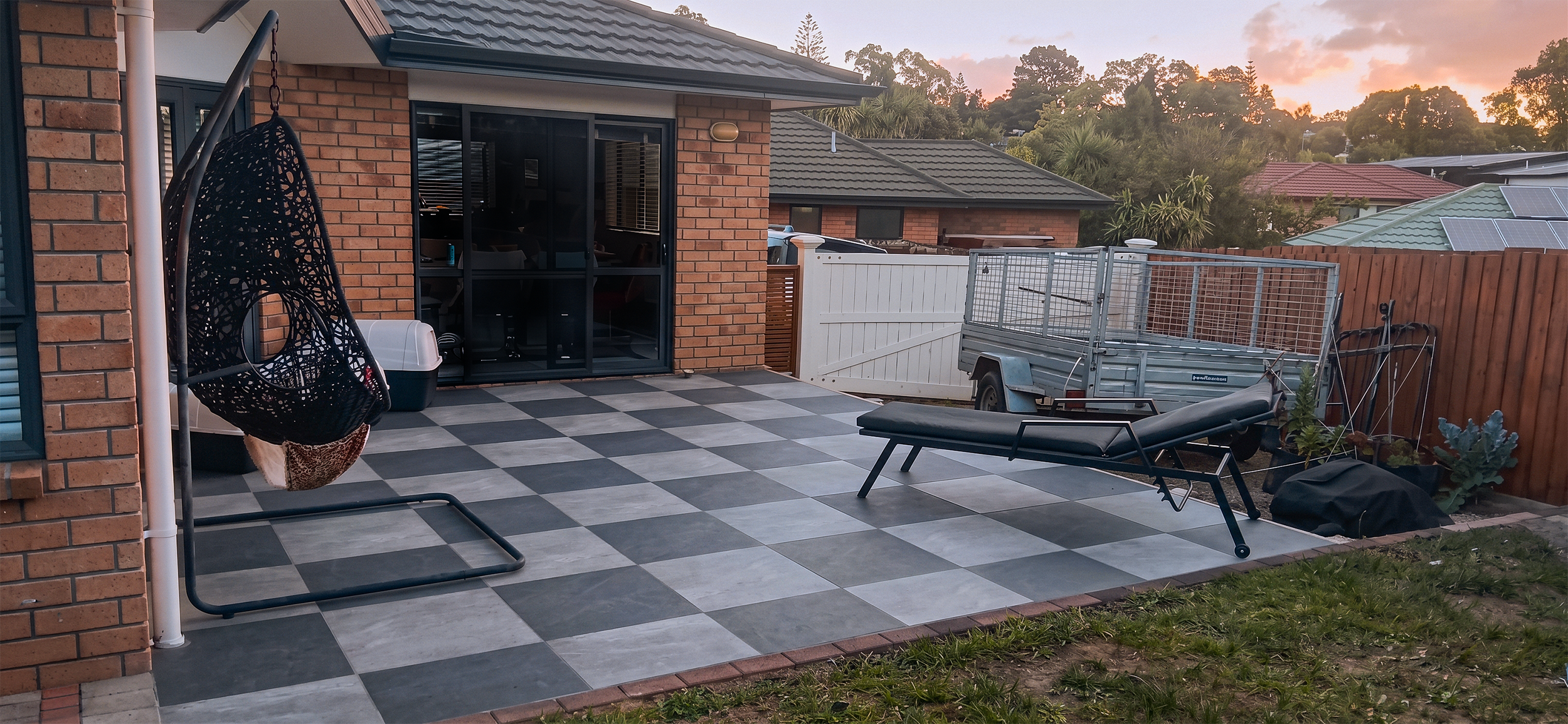 Image of outdoor tiling