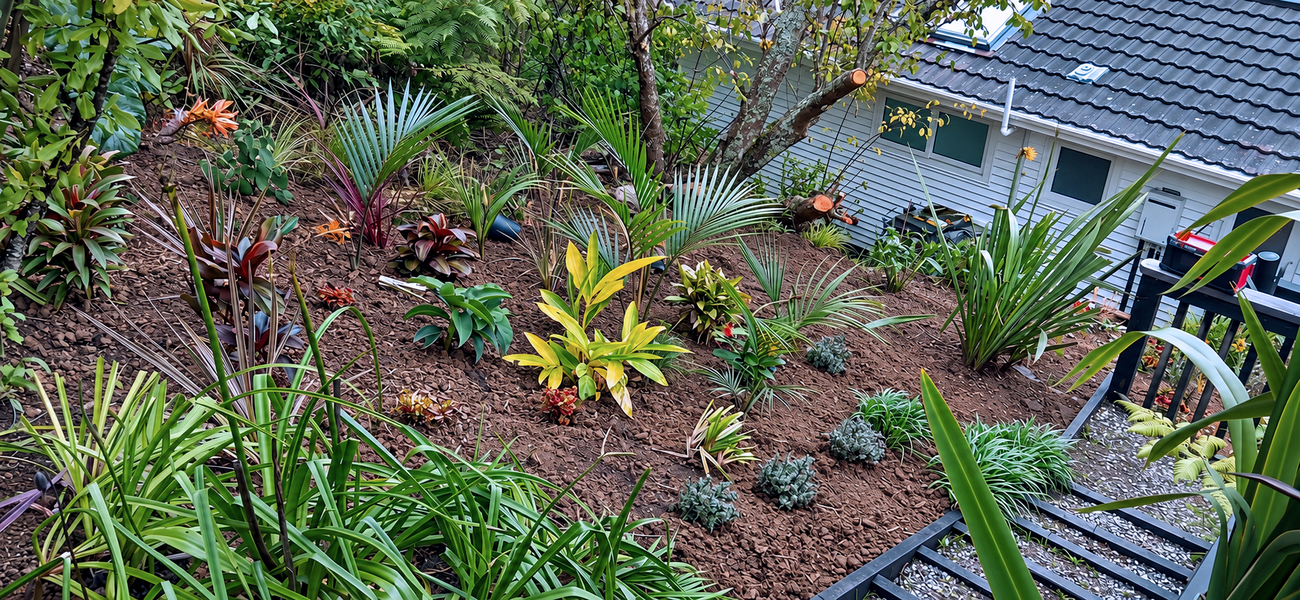 A image of a garden