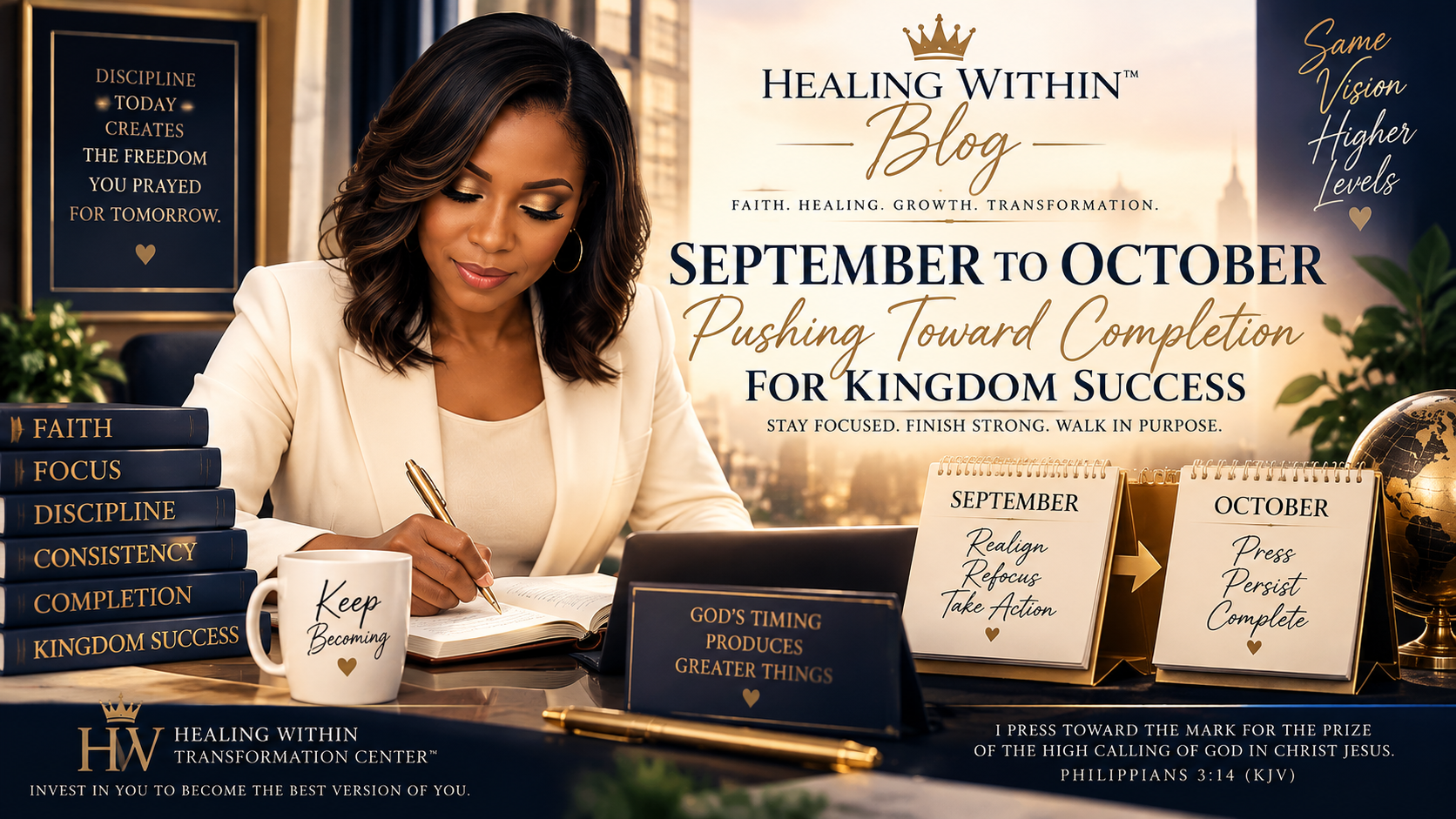 Pushing Toward Completion: Preparing for Kingdom Success | Healing Within™