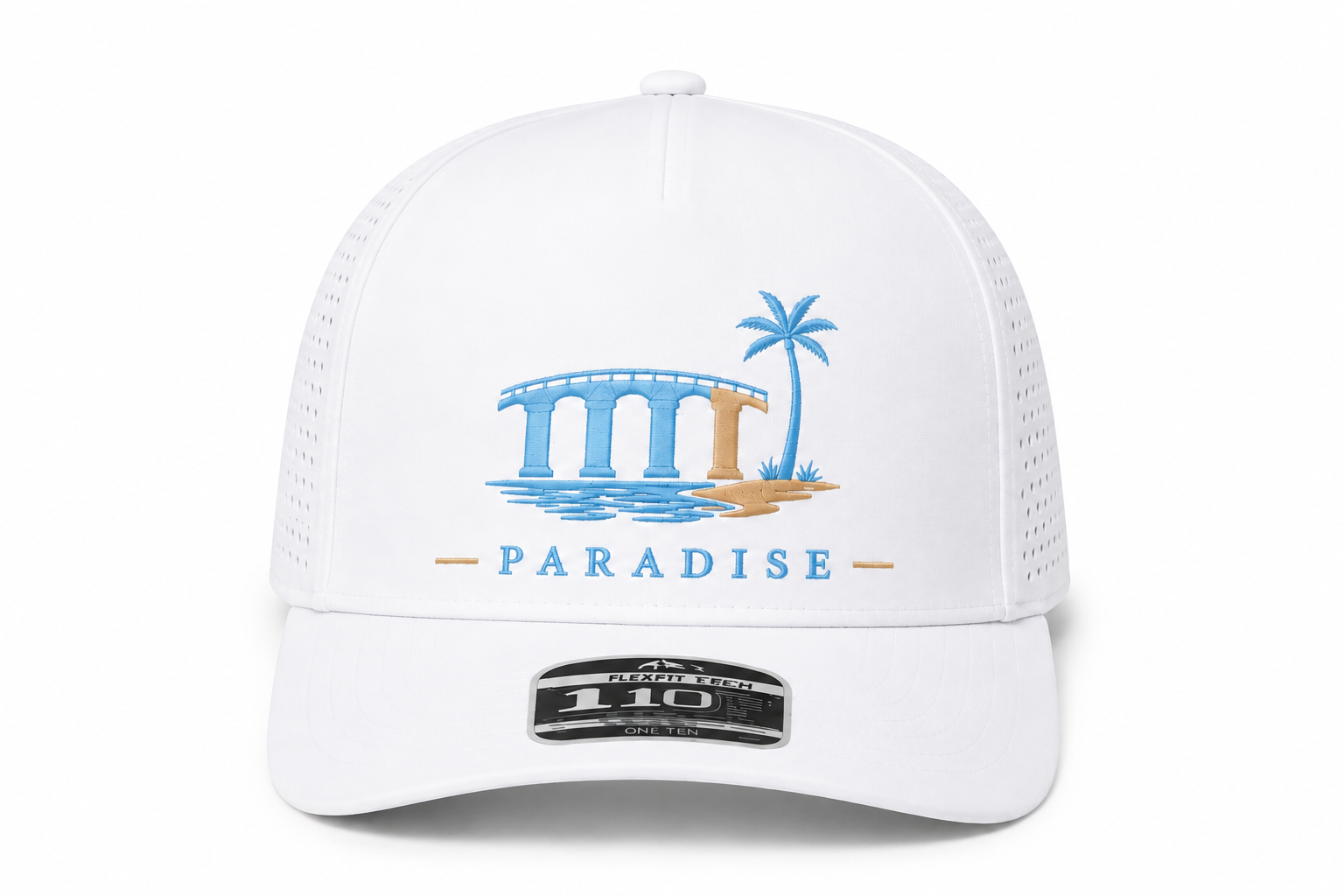 White Performance Hat