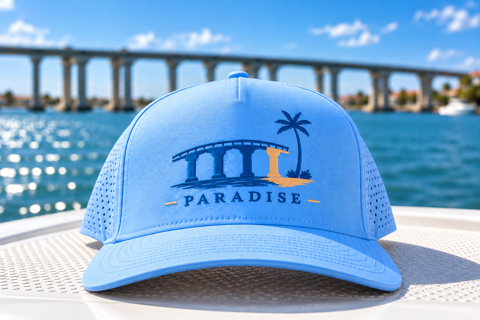 Blue Performance Hat