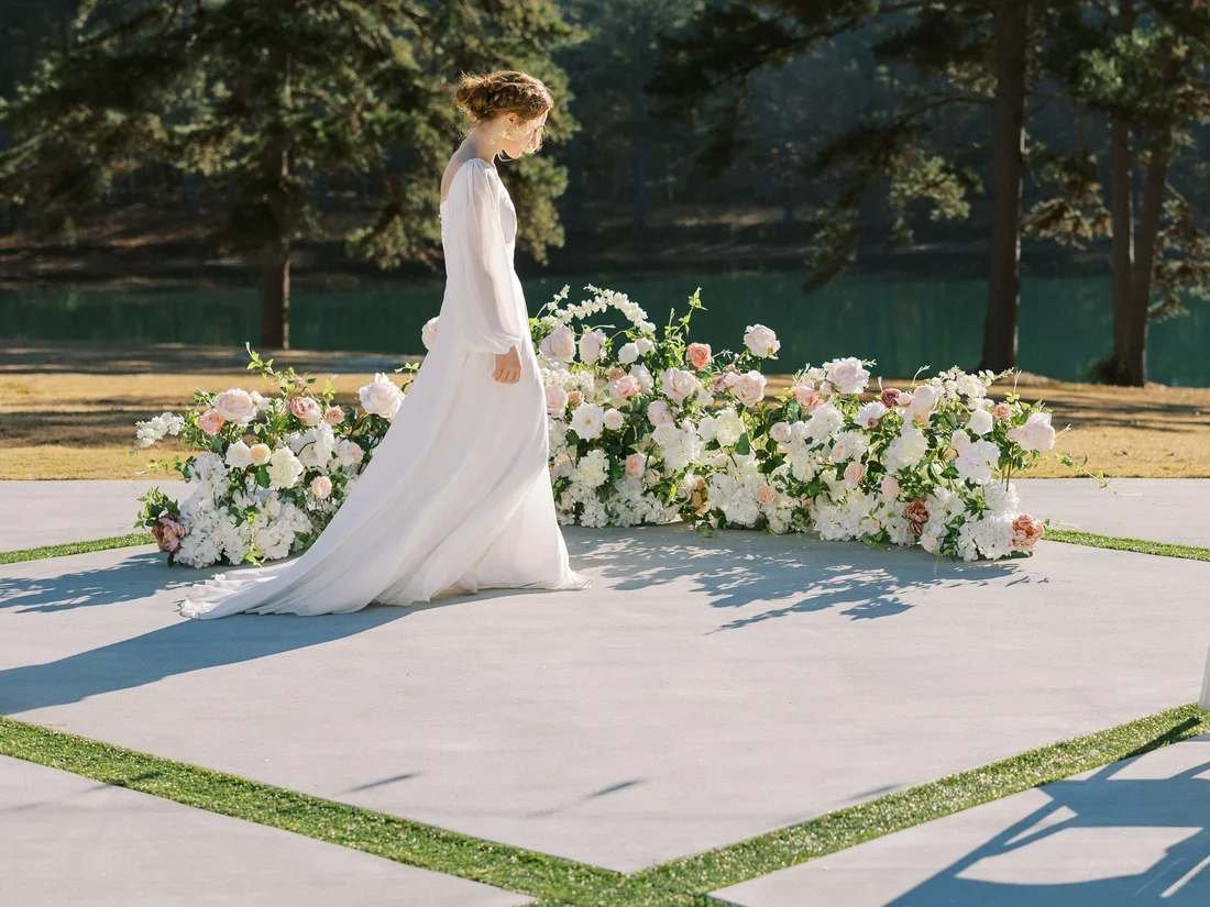 Gown provided by J. Andrew's Bridal