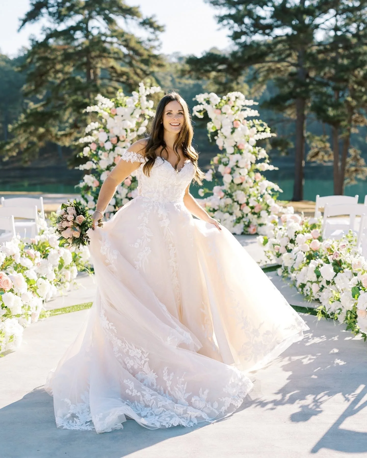 Gown provided by J. Andrew's Bridal