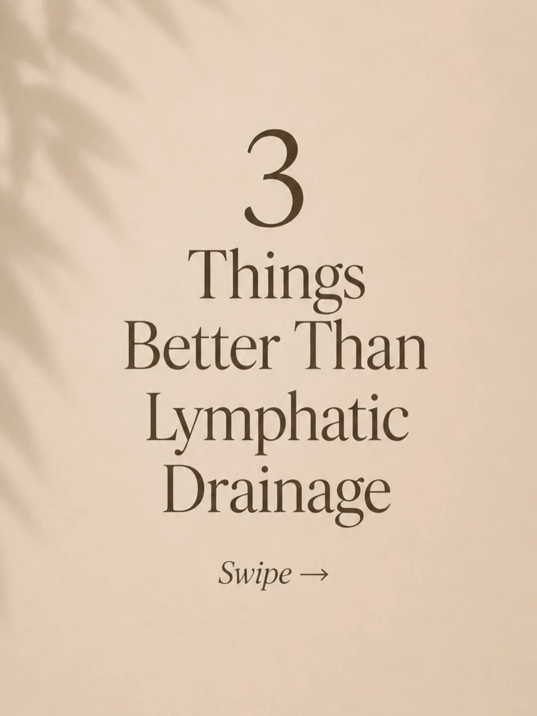 ✨ 3 Things That May Be Better Than Lymphatic Drainage

Swipe to see 3 things that may be more beneficial than lymphatic drainage alone &rarr;

#lymphaticdrainage #nervoussystemregulation #junctionto #torontowellness #lymphaticdrainagetoronto