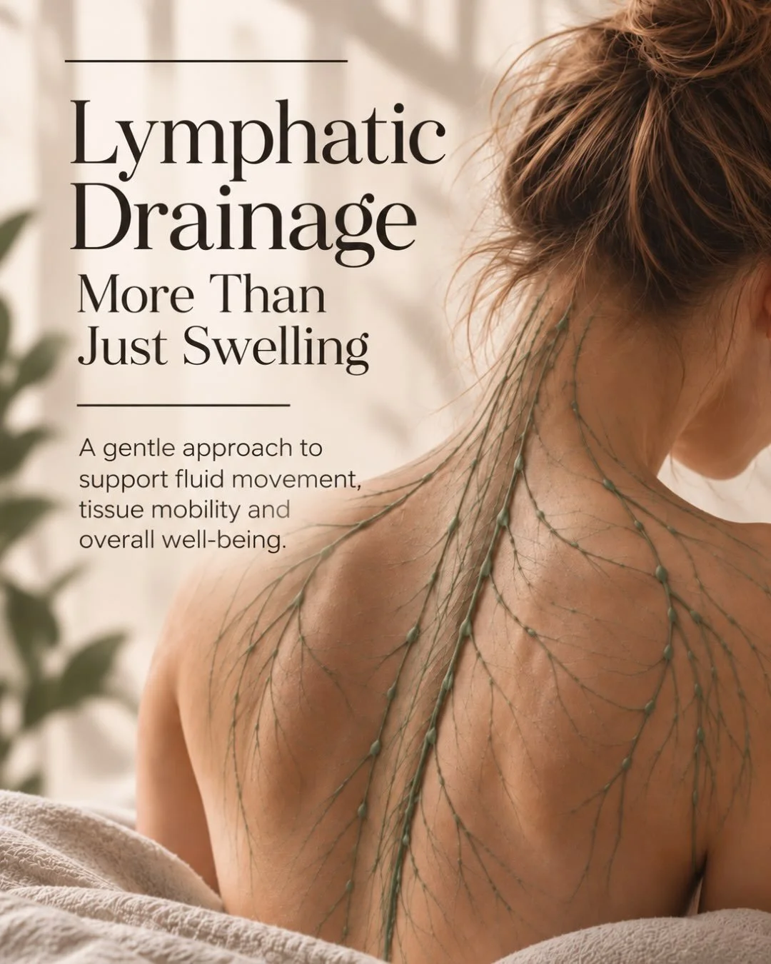 Lymphatic drainage is about so much more than just reducing puffiness and swelling! ✨

The lymphatic system plays an important role in maintaining fluid balance, supporting immune function and overall tissue health.

But lymphatic care isn&rsquo;t al