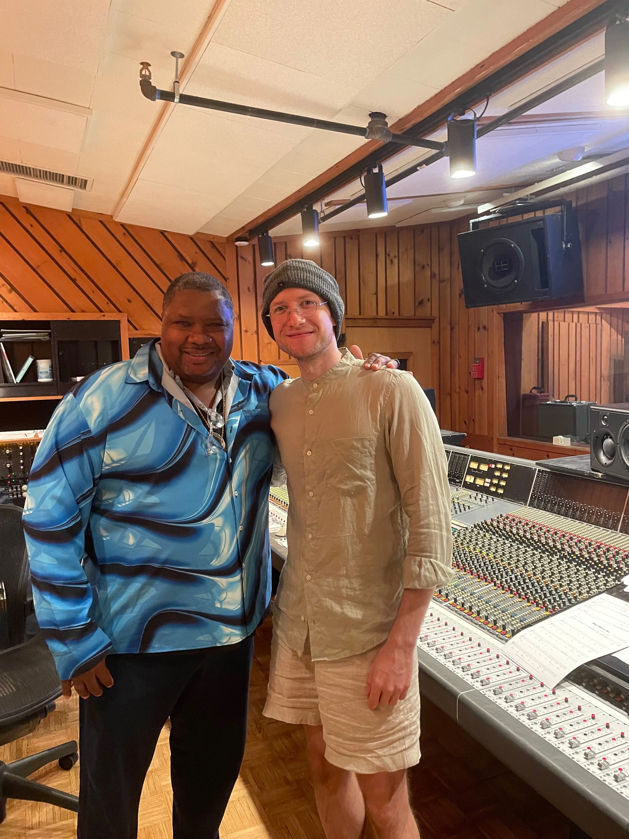 recording with Wycliffe Gordon