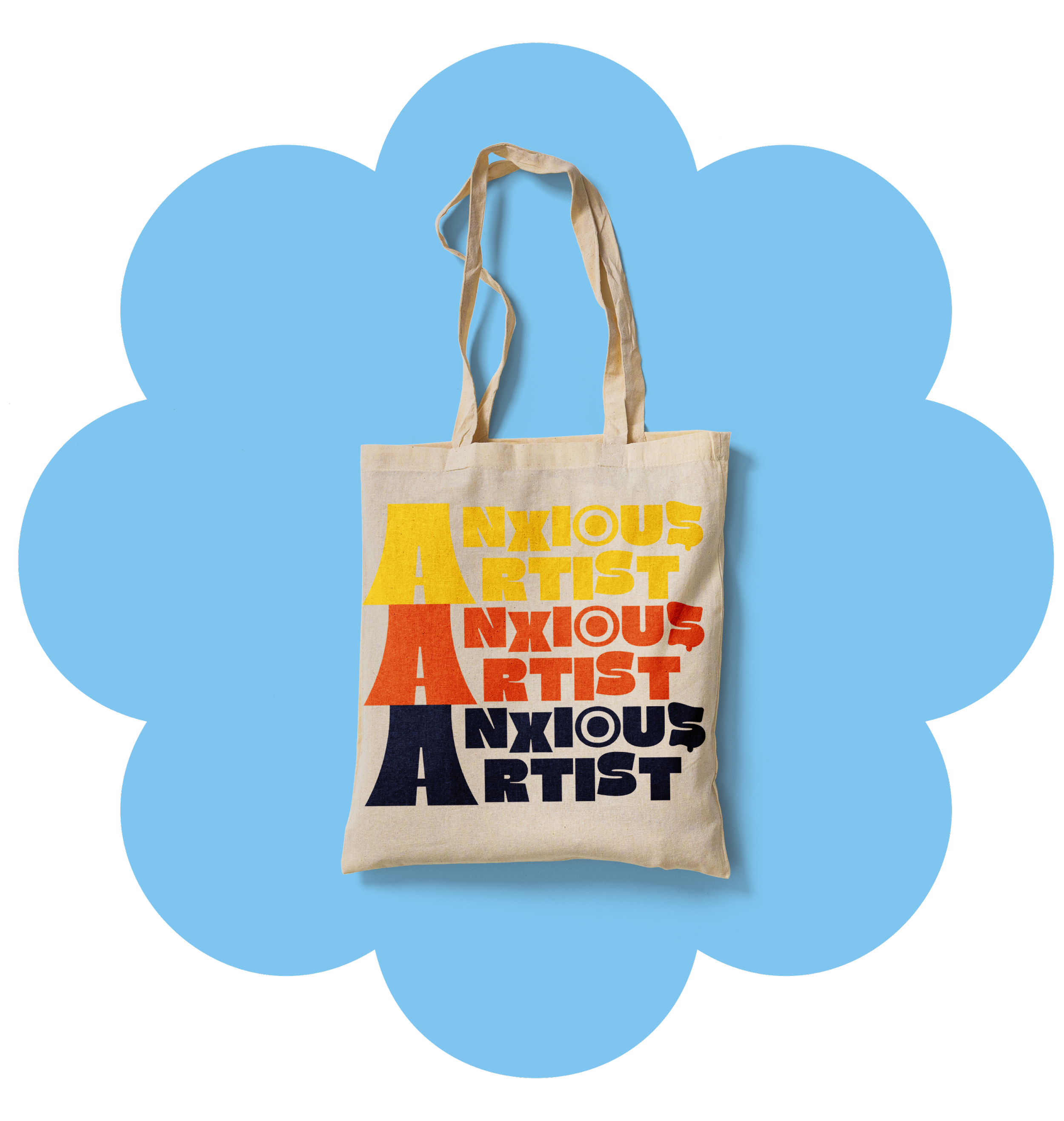 ANXIOUS ARTIST TOTE