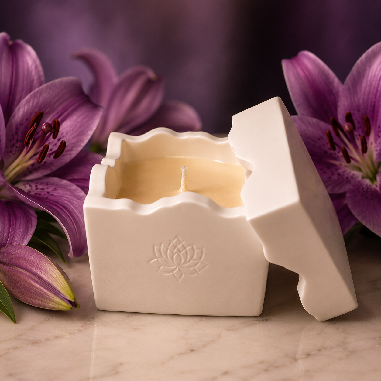Bloom Scented Massage Candle