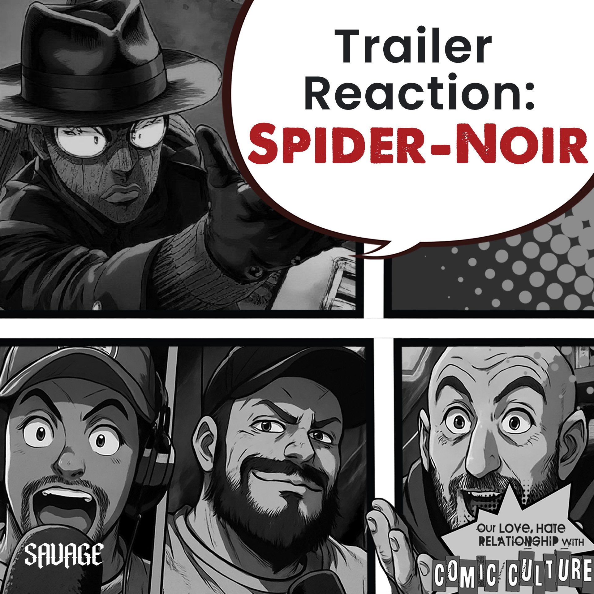 Trailer Reaction: Spider-Noir
