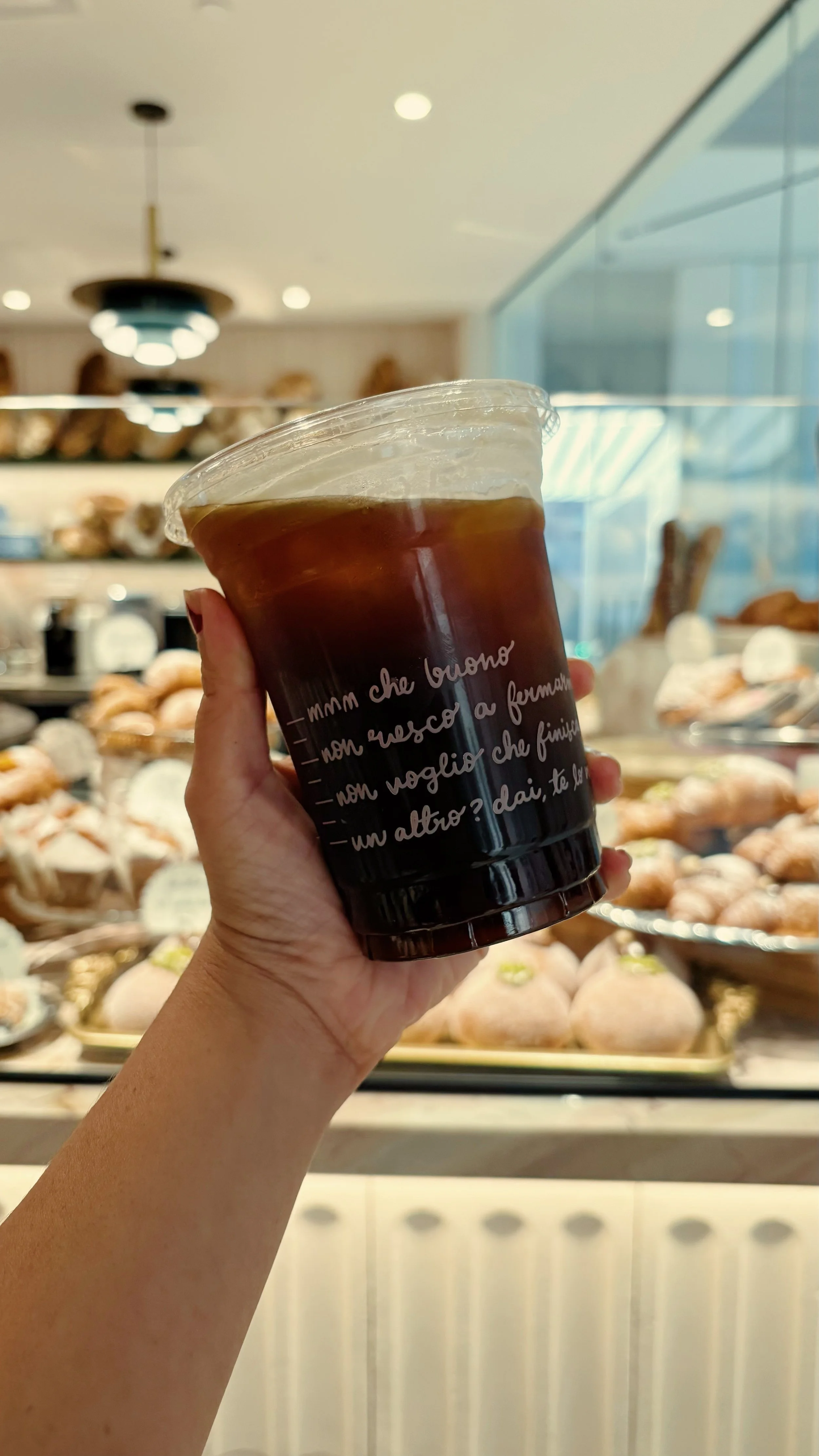 Plastic cup design - Custom hand-lettering - Takeout