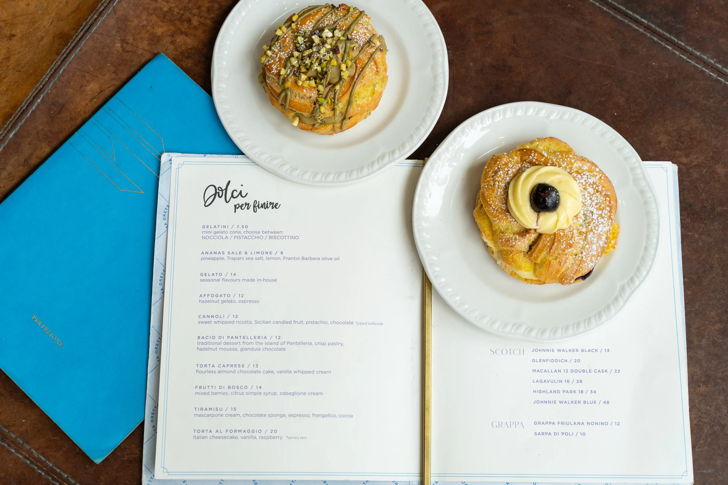 Menu design - Custom hand-lettering - Editorial design - Branding