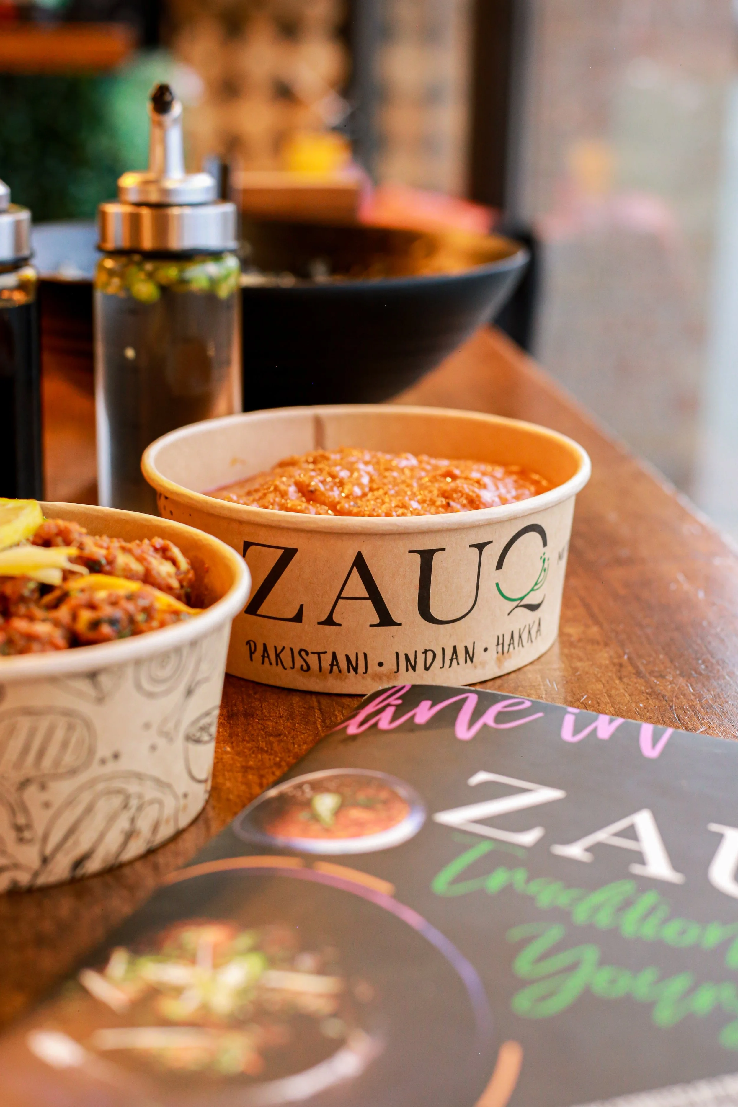 Takeout container design - Branding