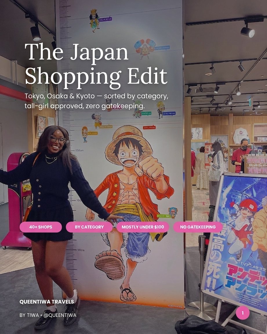 The Japan Shopping Edit (Digital Guide)