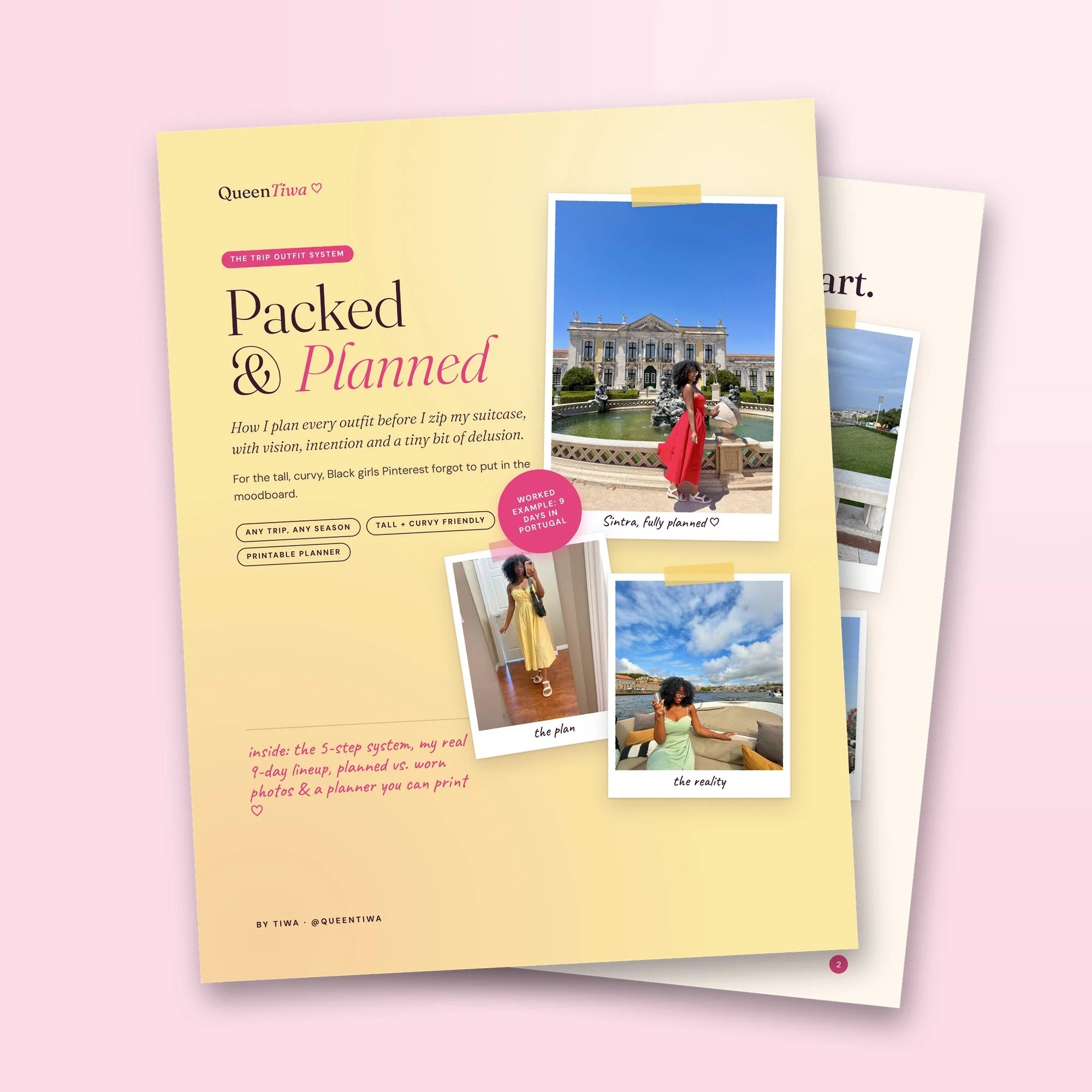 Packed & Planned: The Trip Outfit System (Digital Guide)