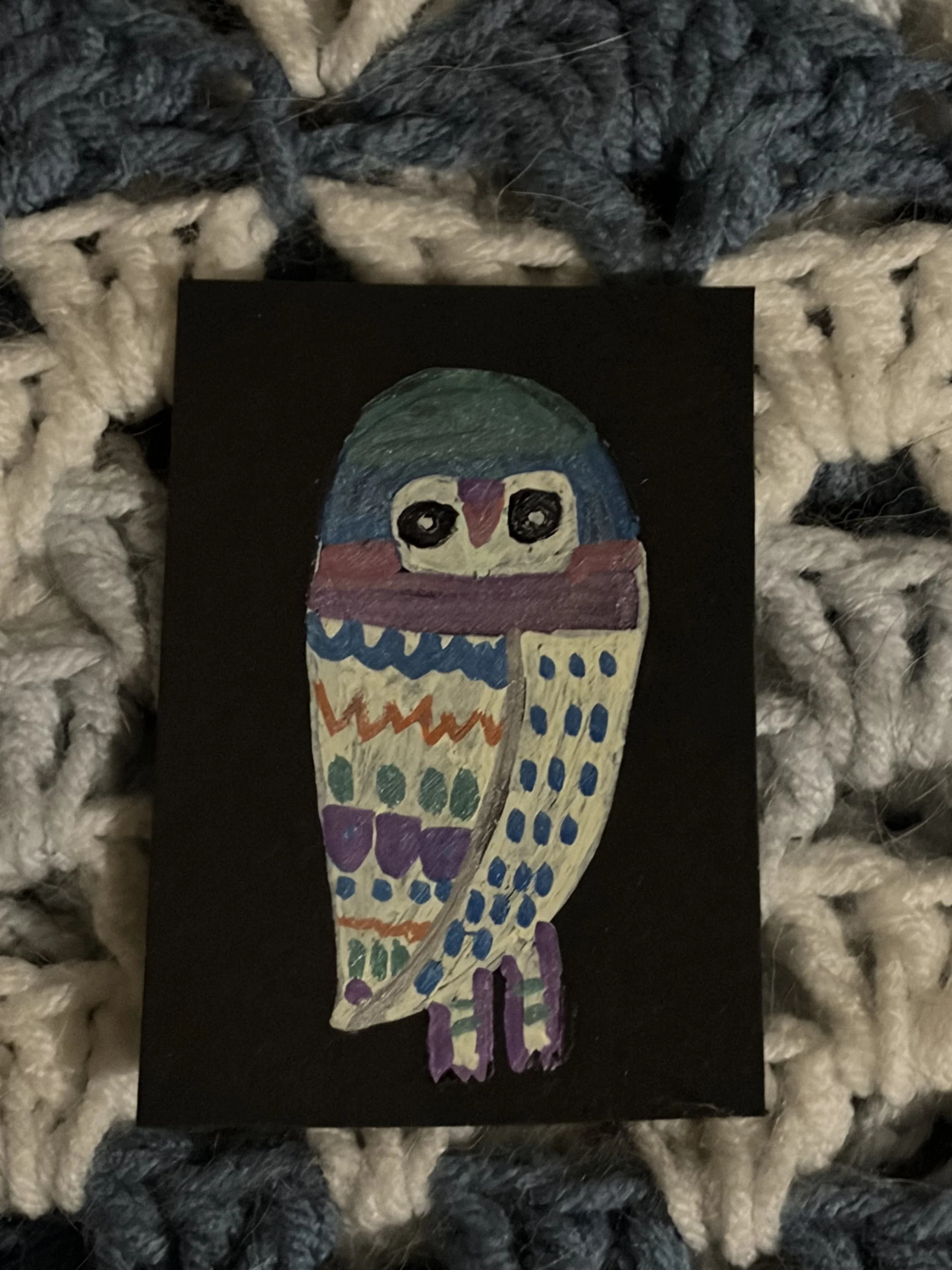 ACEO “The Watching Owl”