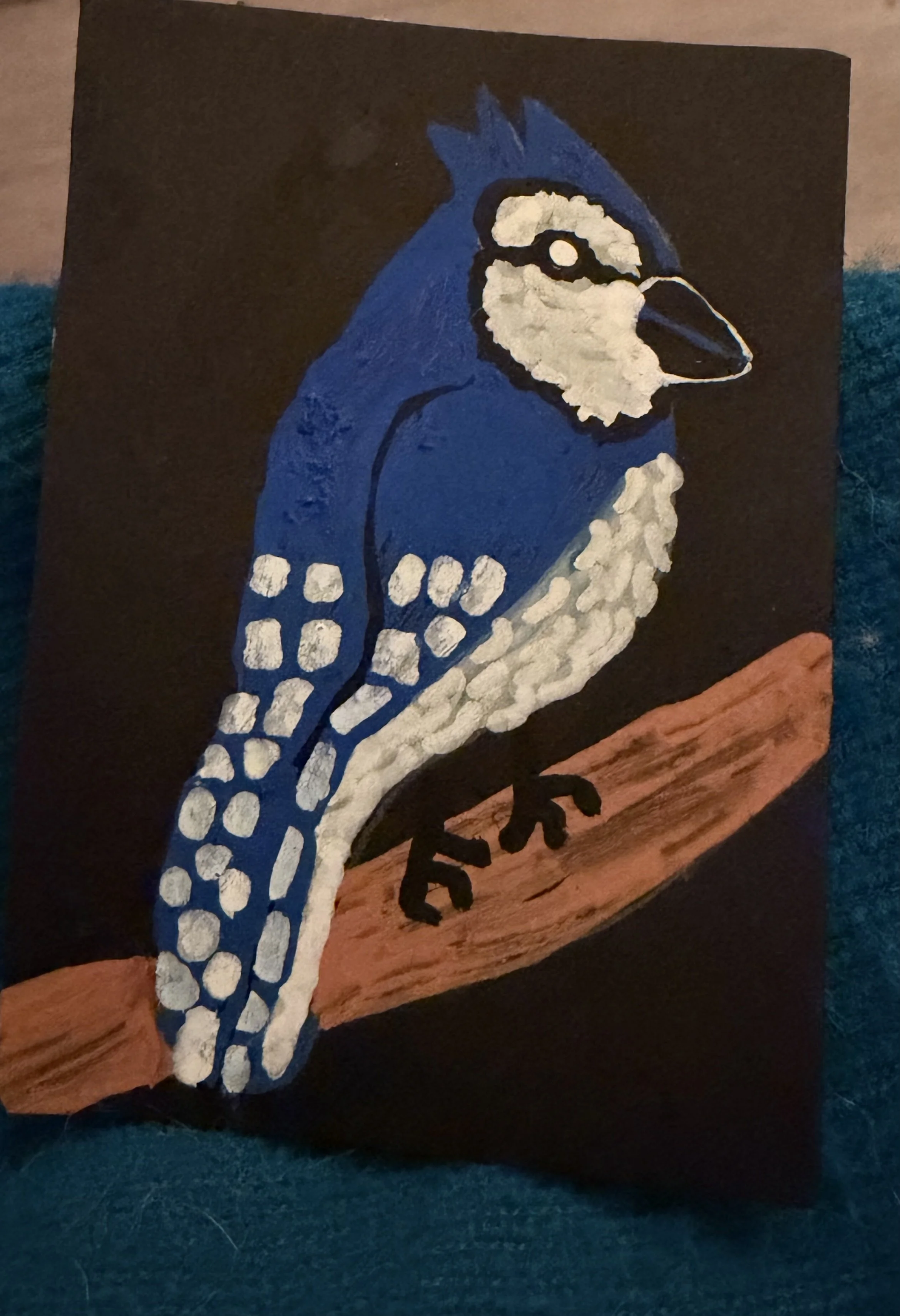 ACEO "Midnight Blue's"
