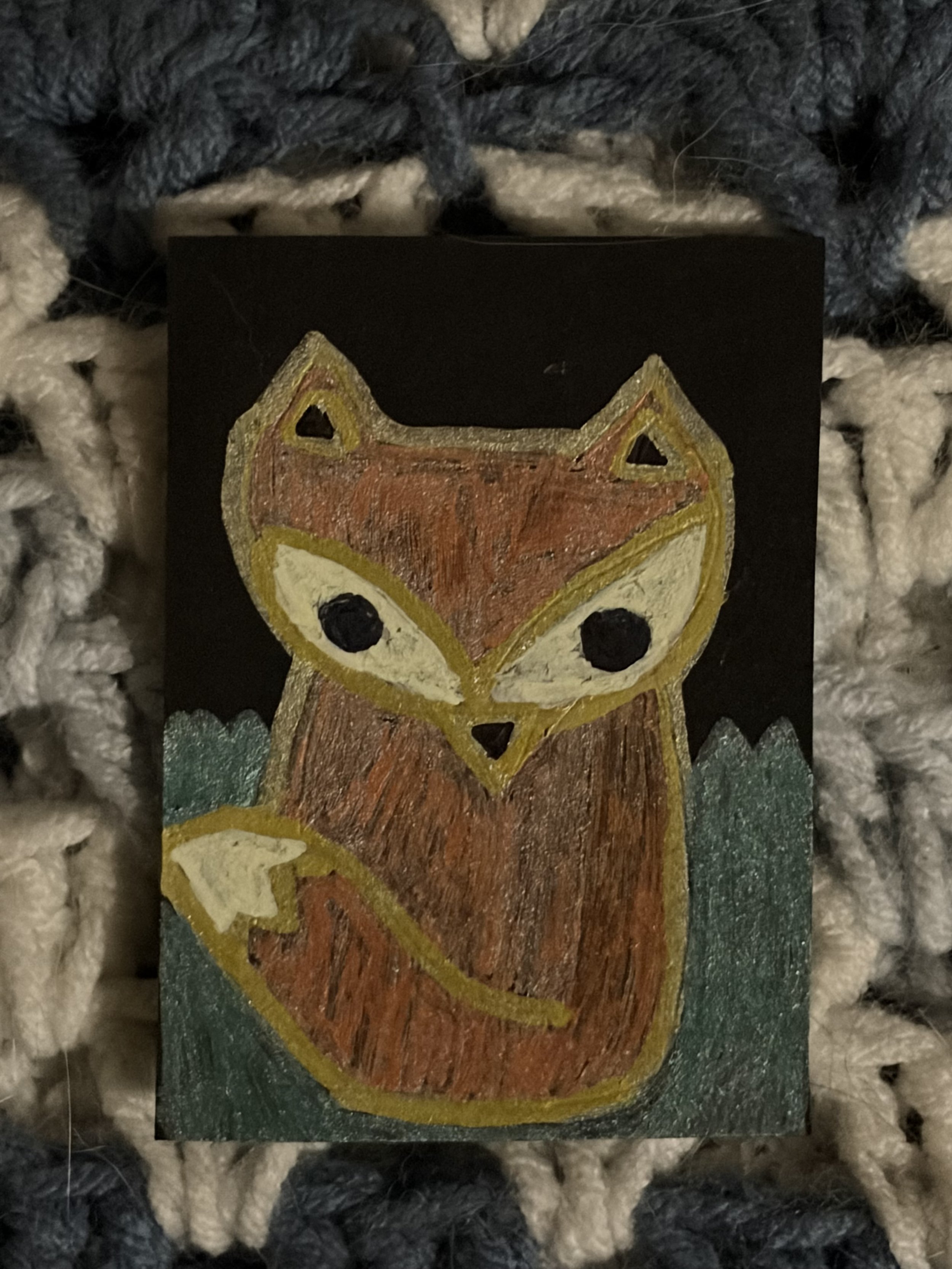 ACEO- "Night Of The Fox"