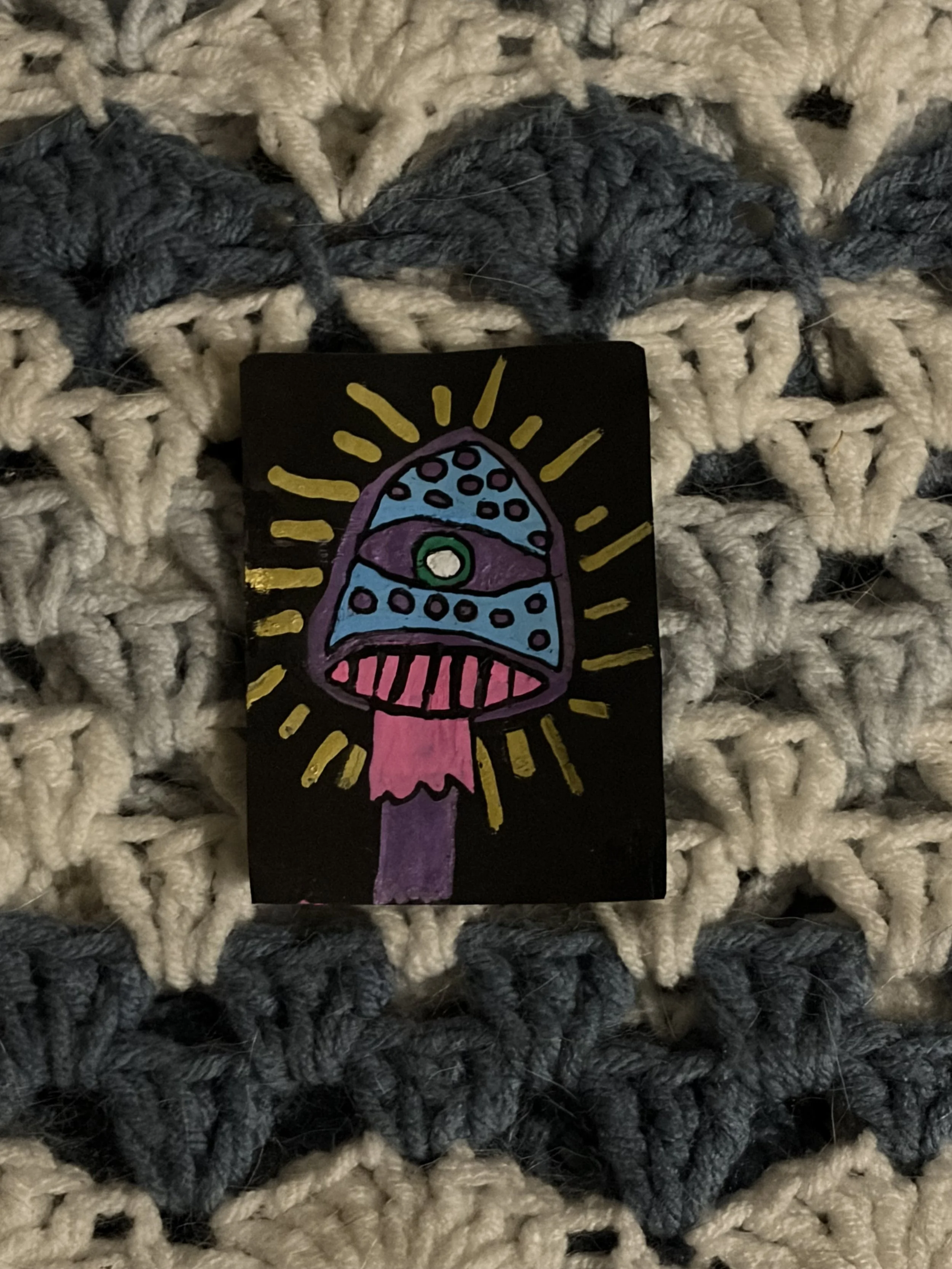 ACEO- "Mushroom Magic"