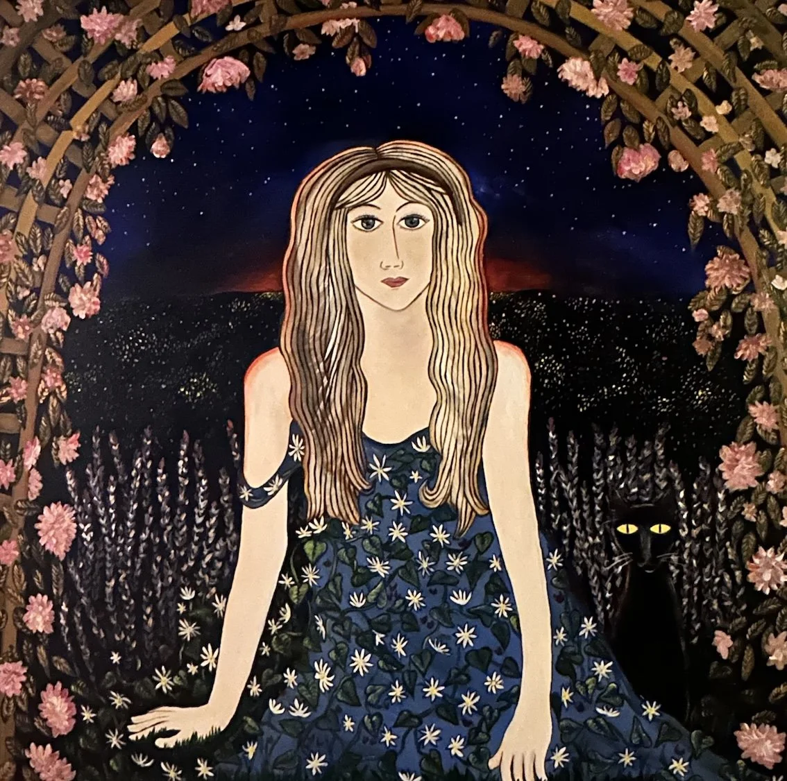 Buttercups and Daisies
Acrylic on canvas
2015
100cm x 100cm