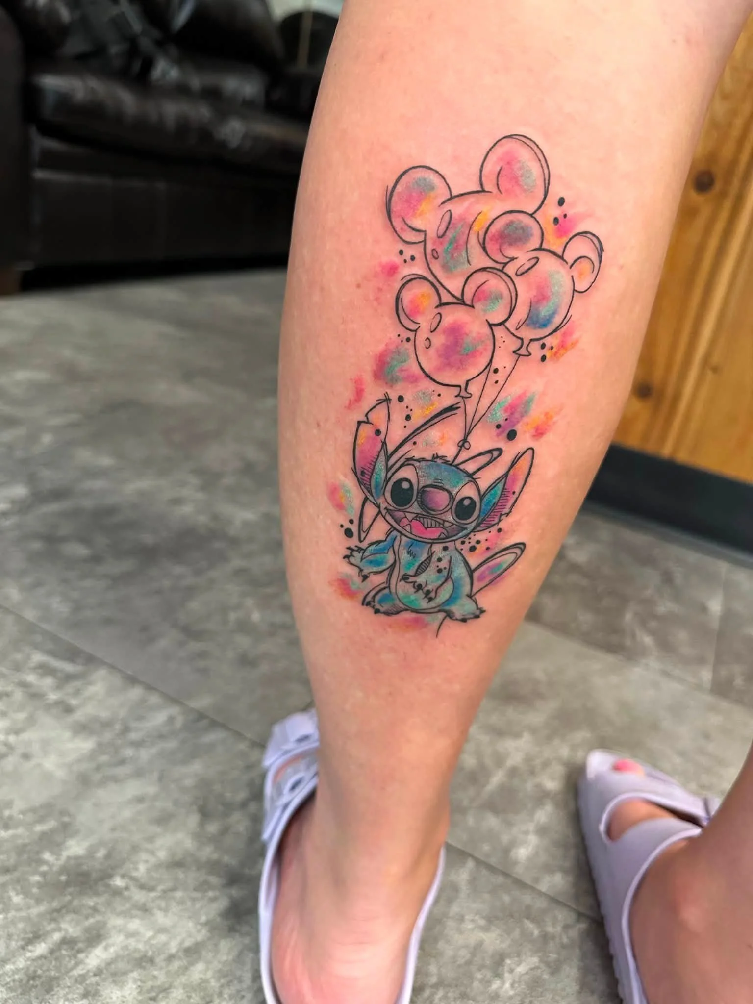 Watercolor tattoo