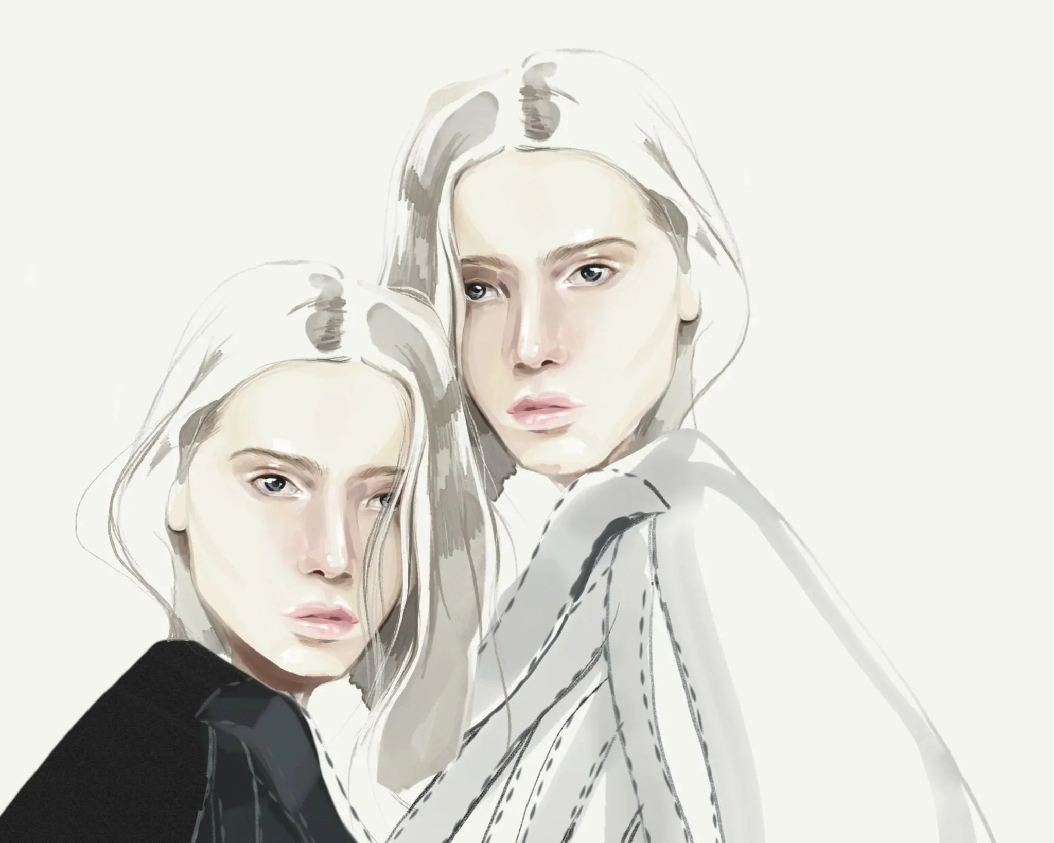 Portrait illustrations | Fashion