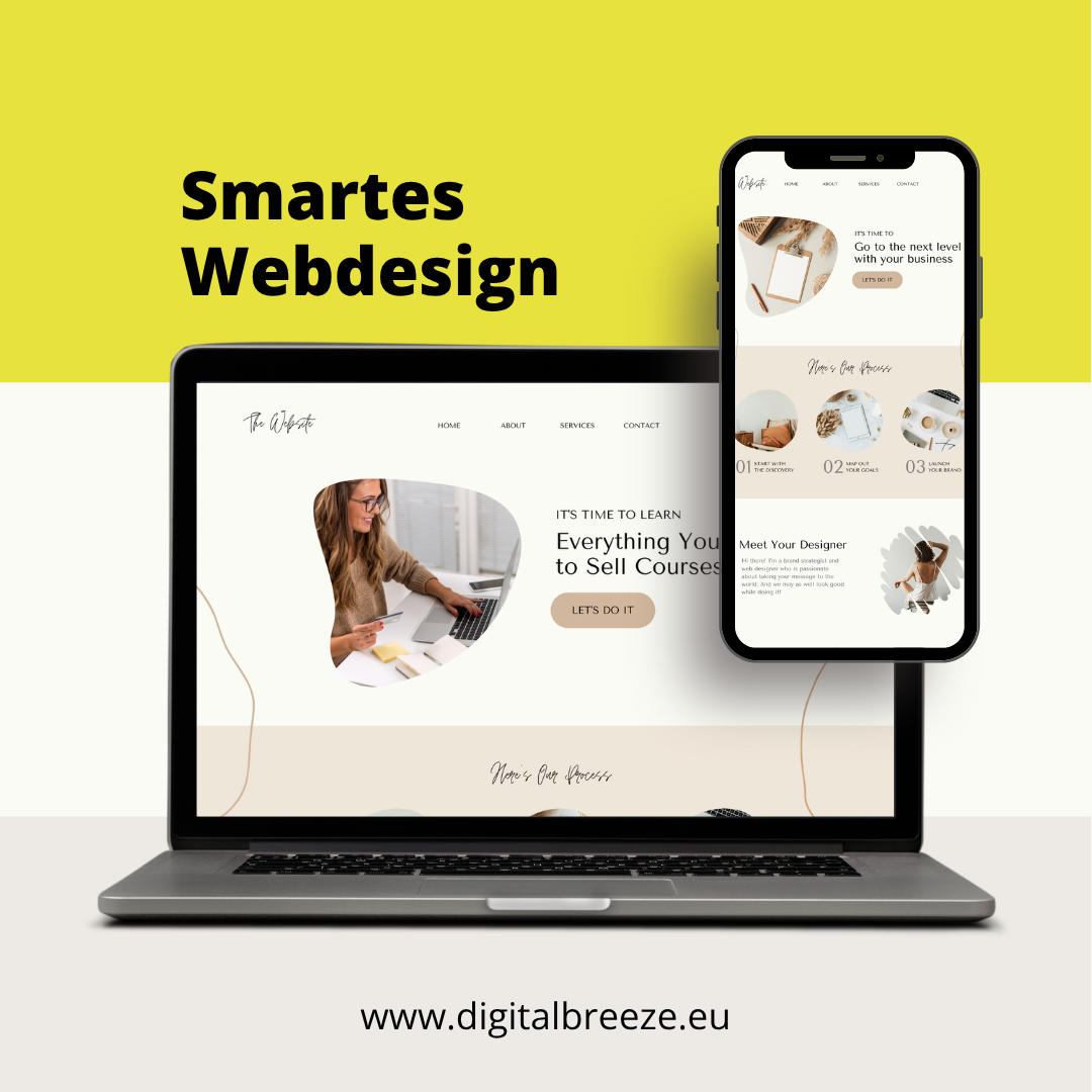 Low Budget Webseite Digital Breeze