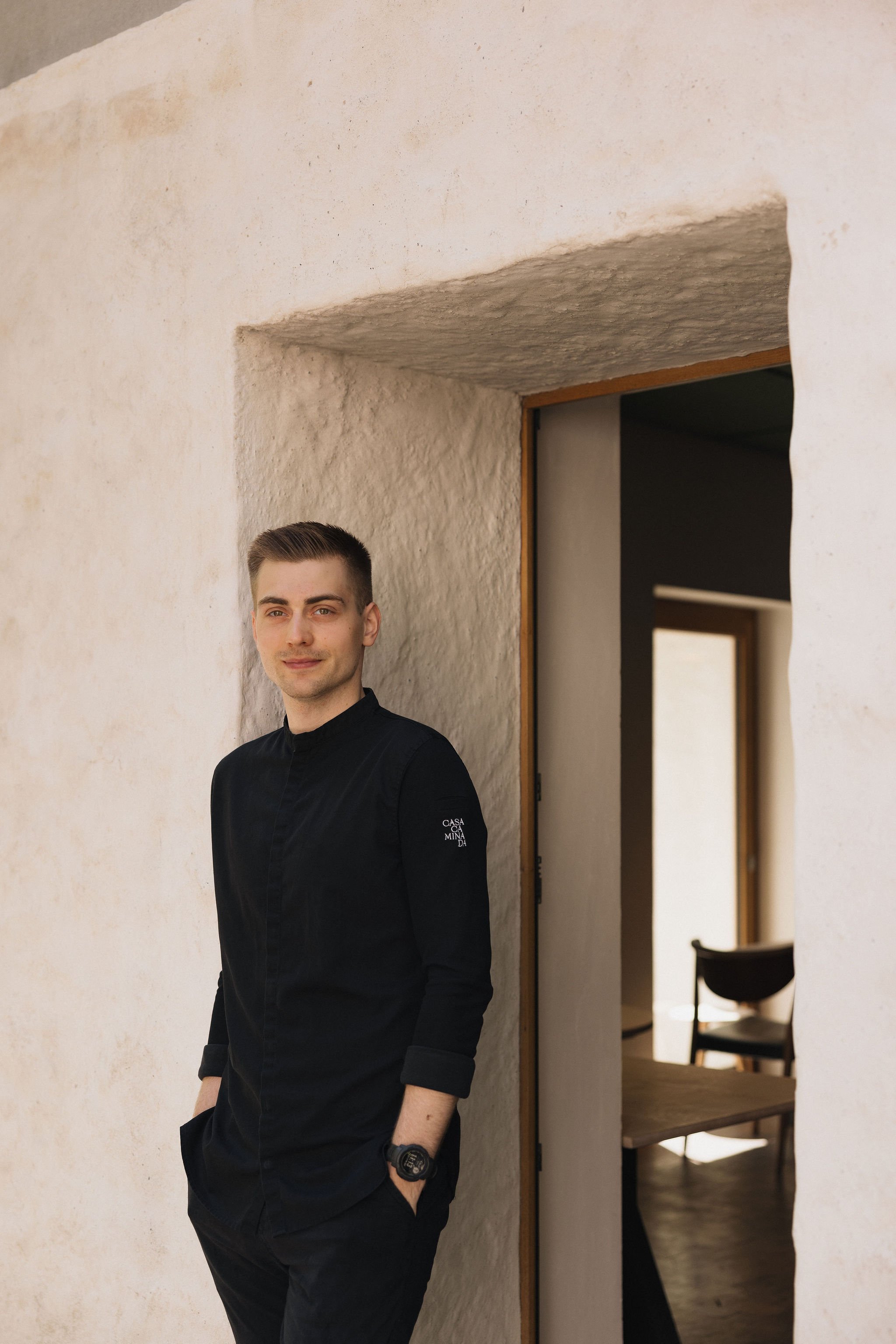 Fabian Beringer, Küchenchef in der Casa Caminada
