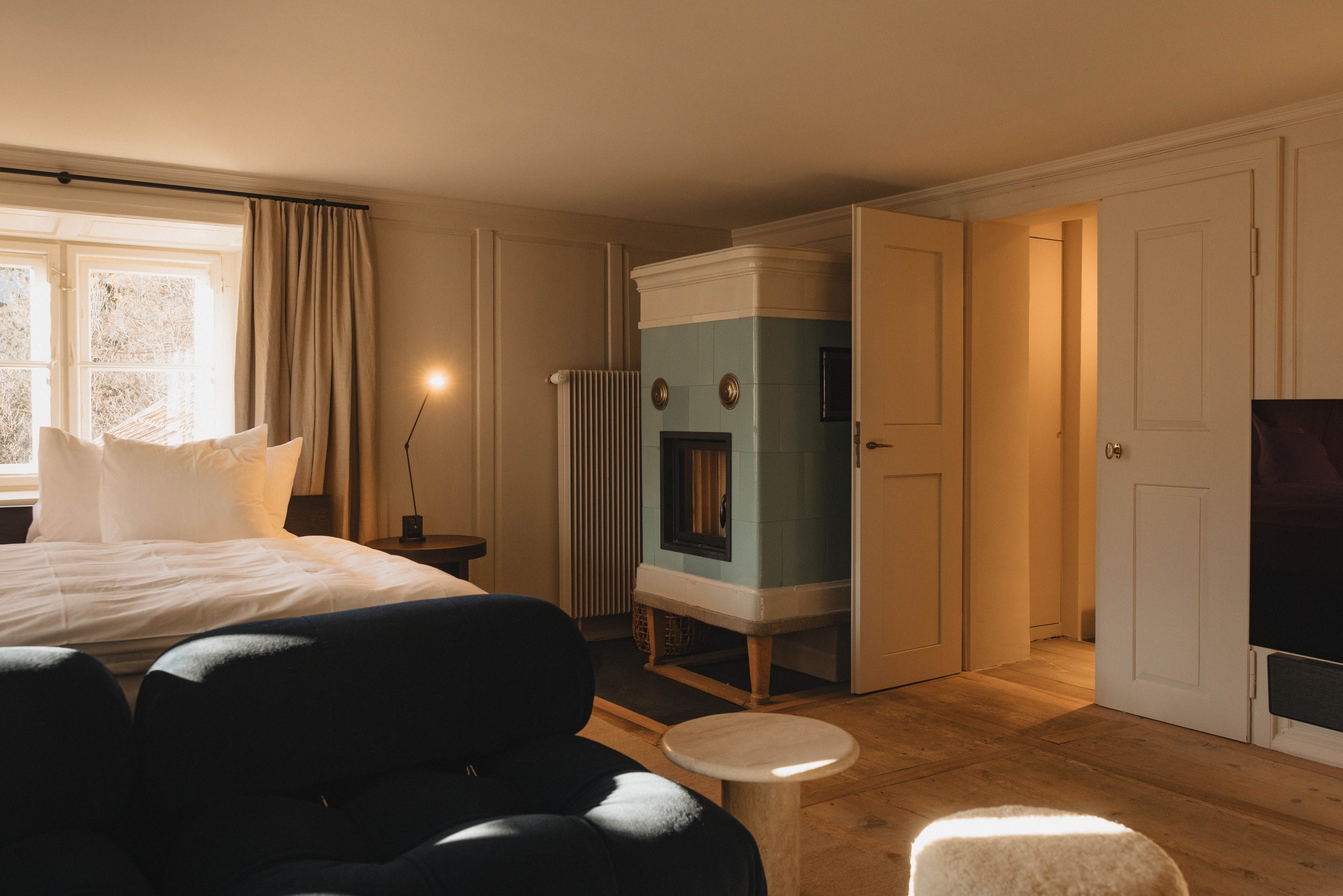 Übernachten in der alten Wohnung von Andreas Caminada - neue Gästezimmer im Schloss Schauenstein