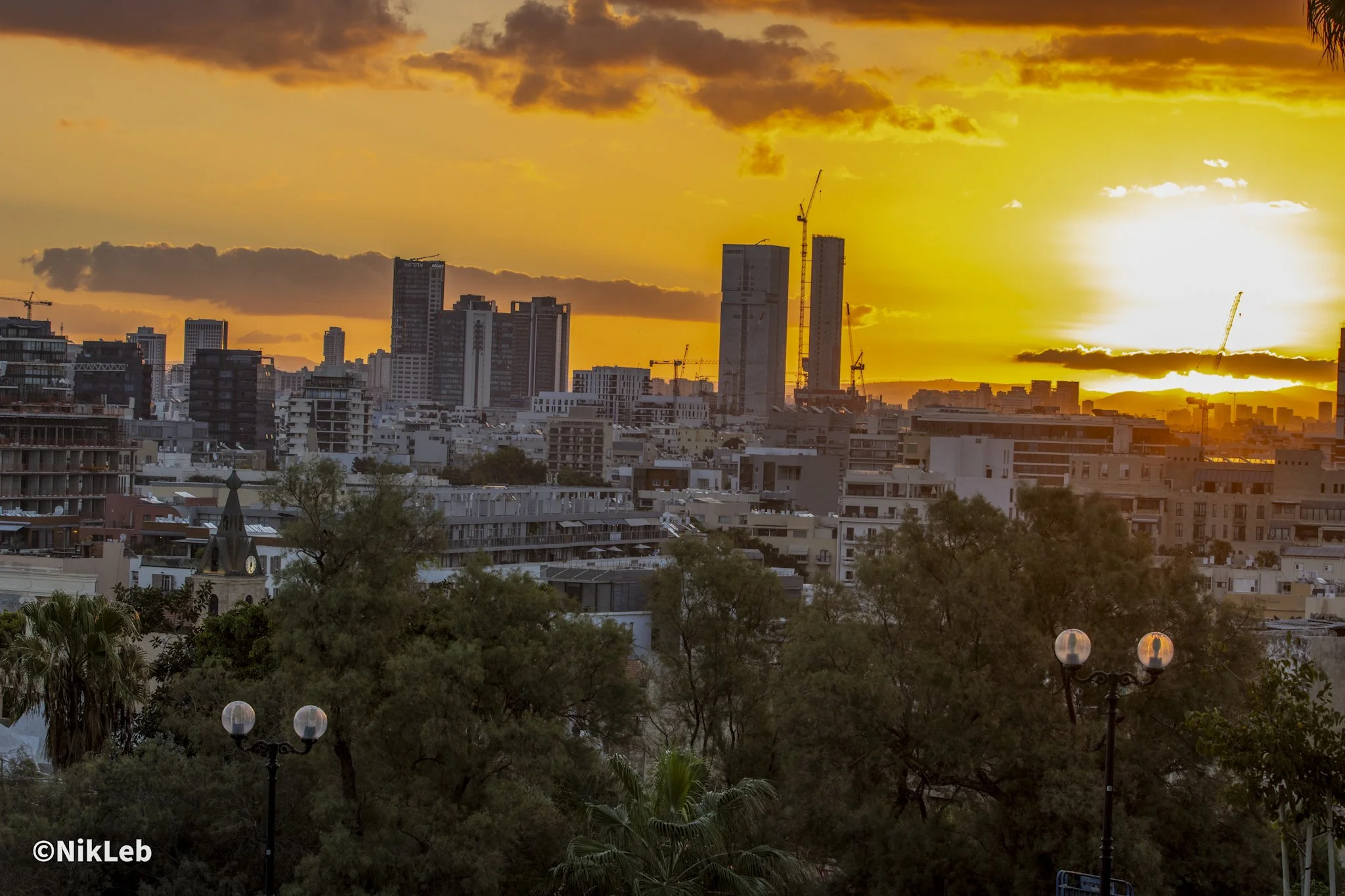 Urban Sunset Fine Art Print