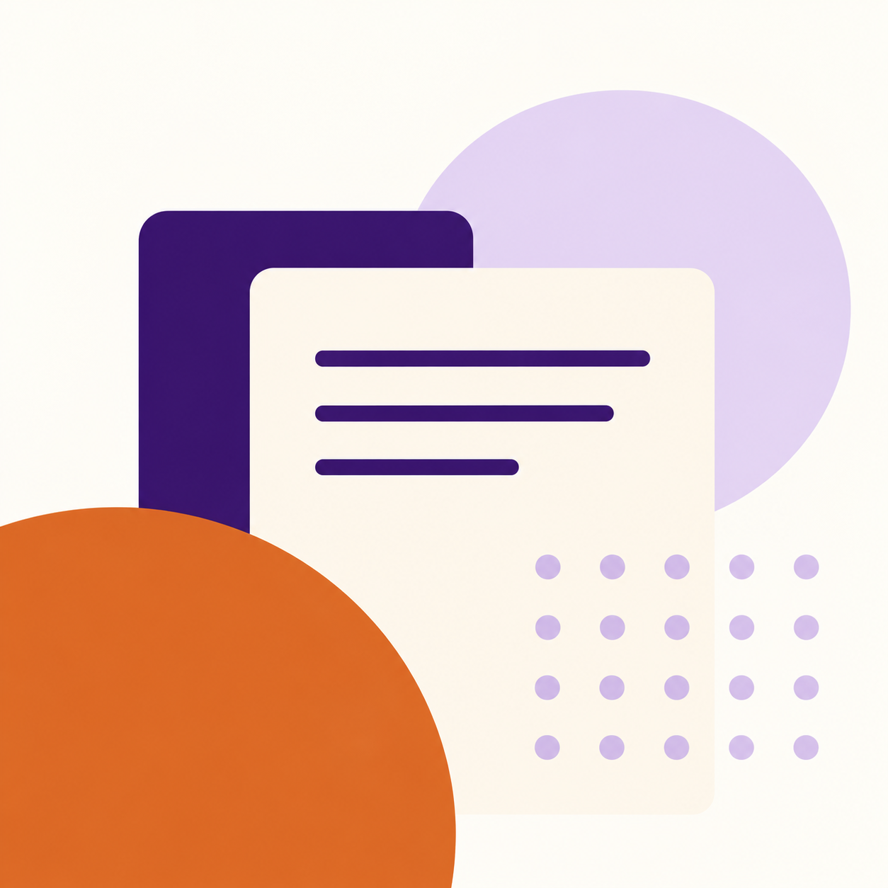 Abstract illustration design nudges, follow-up, reminders and reflections, learning into everyday practice