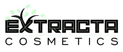 Logo of Extracta Cosmetics with a tree icon