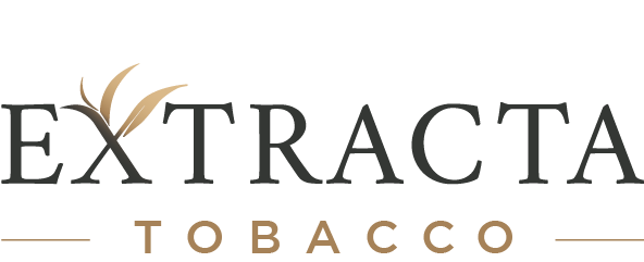Logo of Extracta Tobacco with tobacco leaves