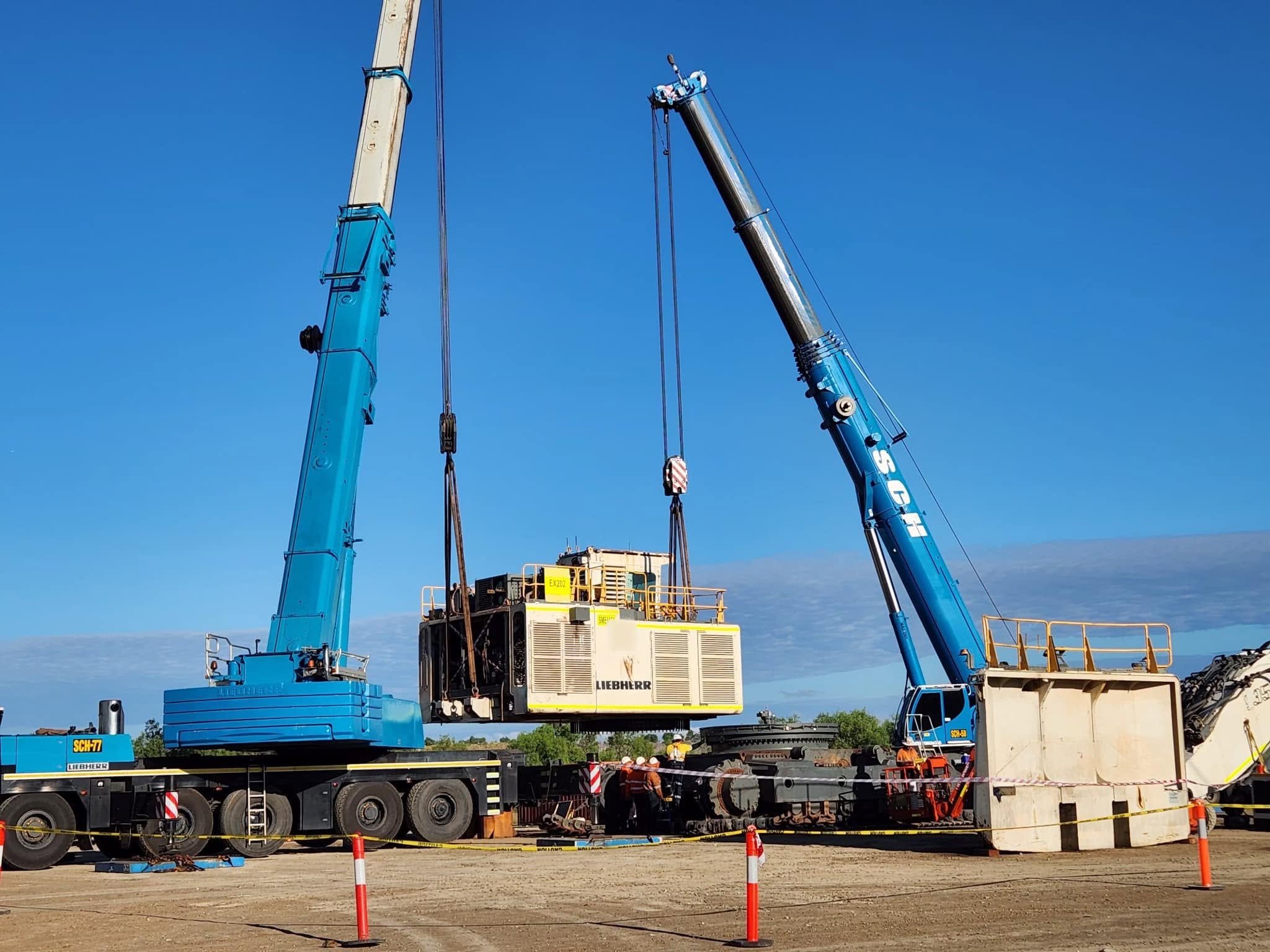 he CWS Heavy Maintenance Repairs team onsite, Bowen Basin