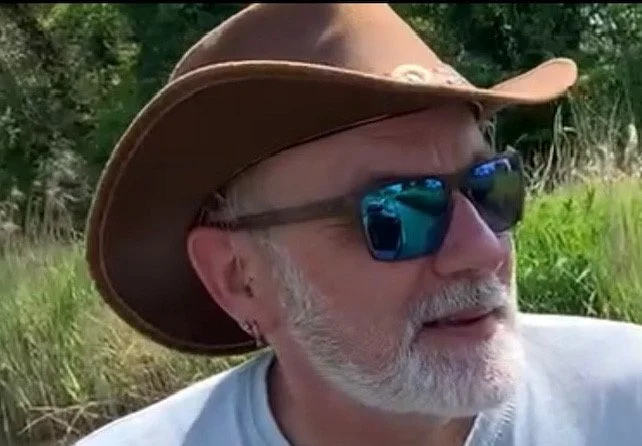 Headshot, sunglasses, earring, hat