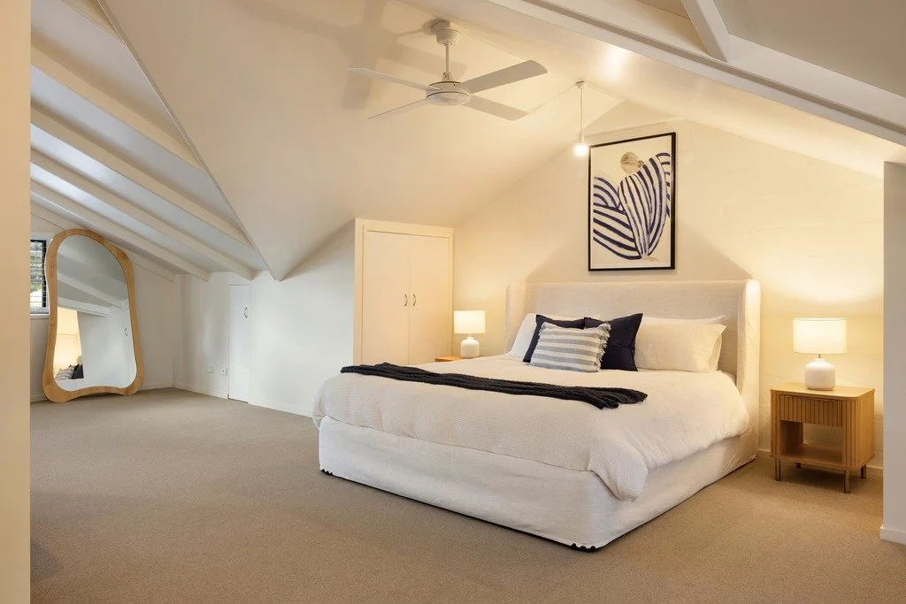 Shirley Lane Retreat Loft Bedroom