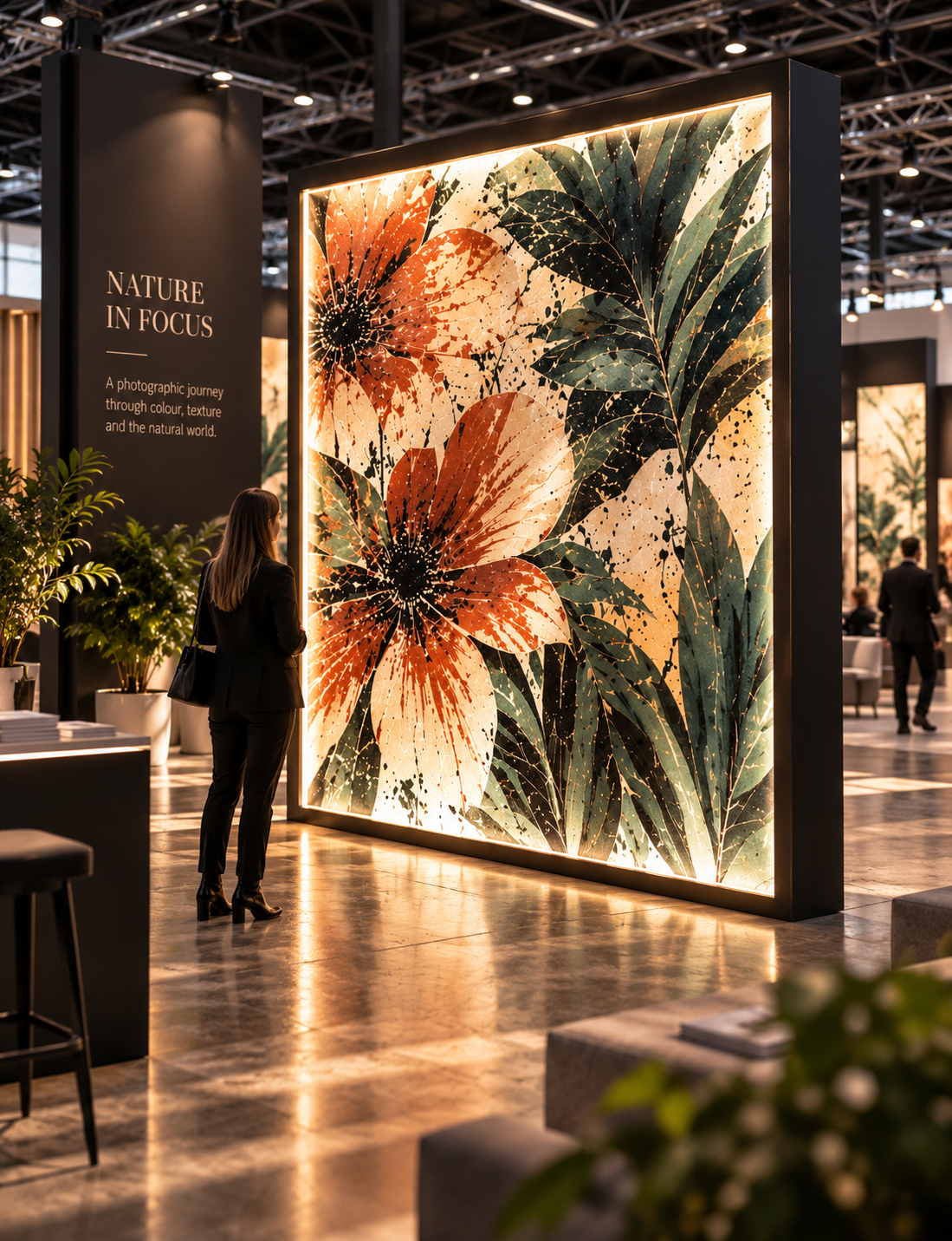 Backlit Canvas Graphics
