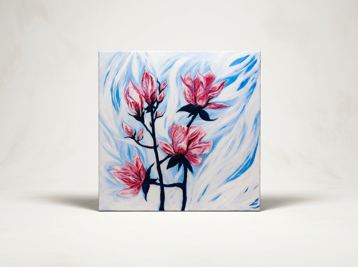 Magnolias - 60x60