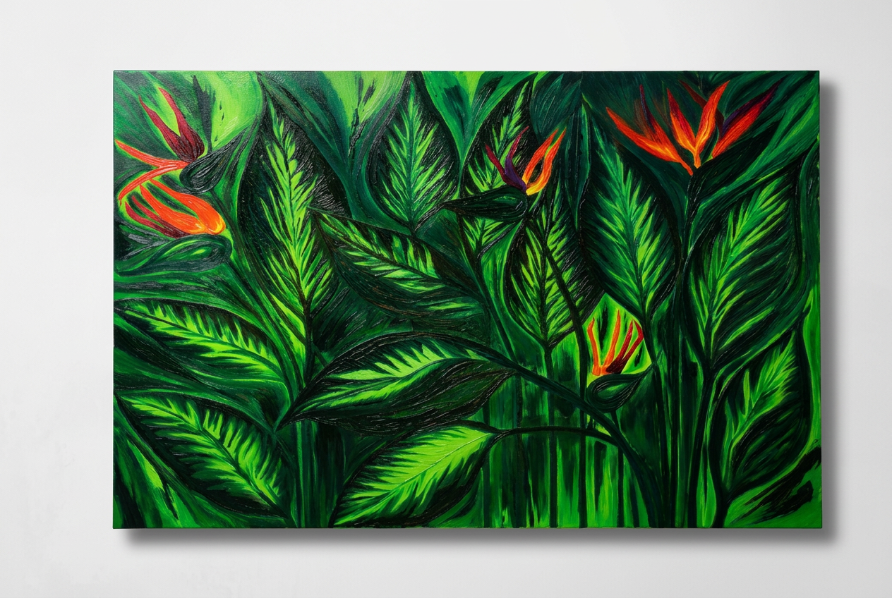 Birds of Paradise - 70x100
