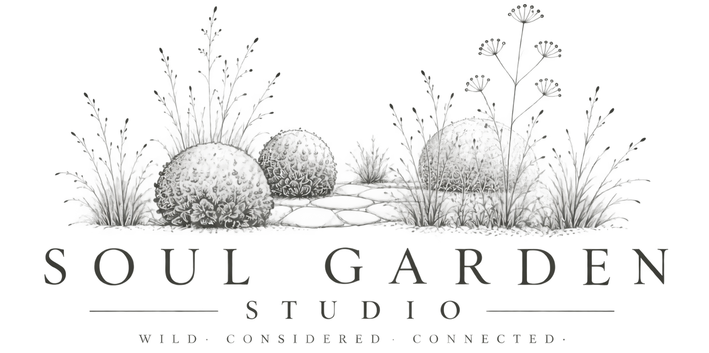 Soul Garden Studio landscape and garden design logo