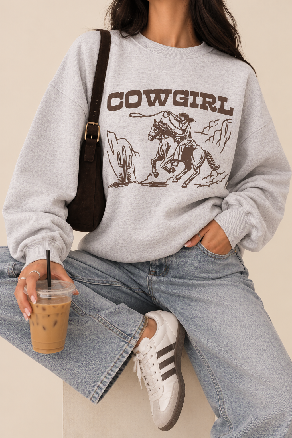 Cowgirl Western Graphic Sweatshirt