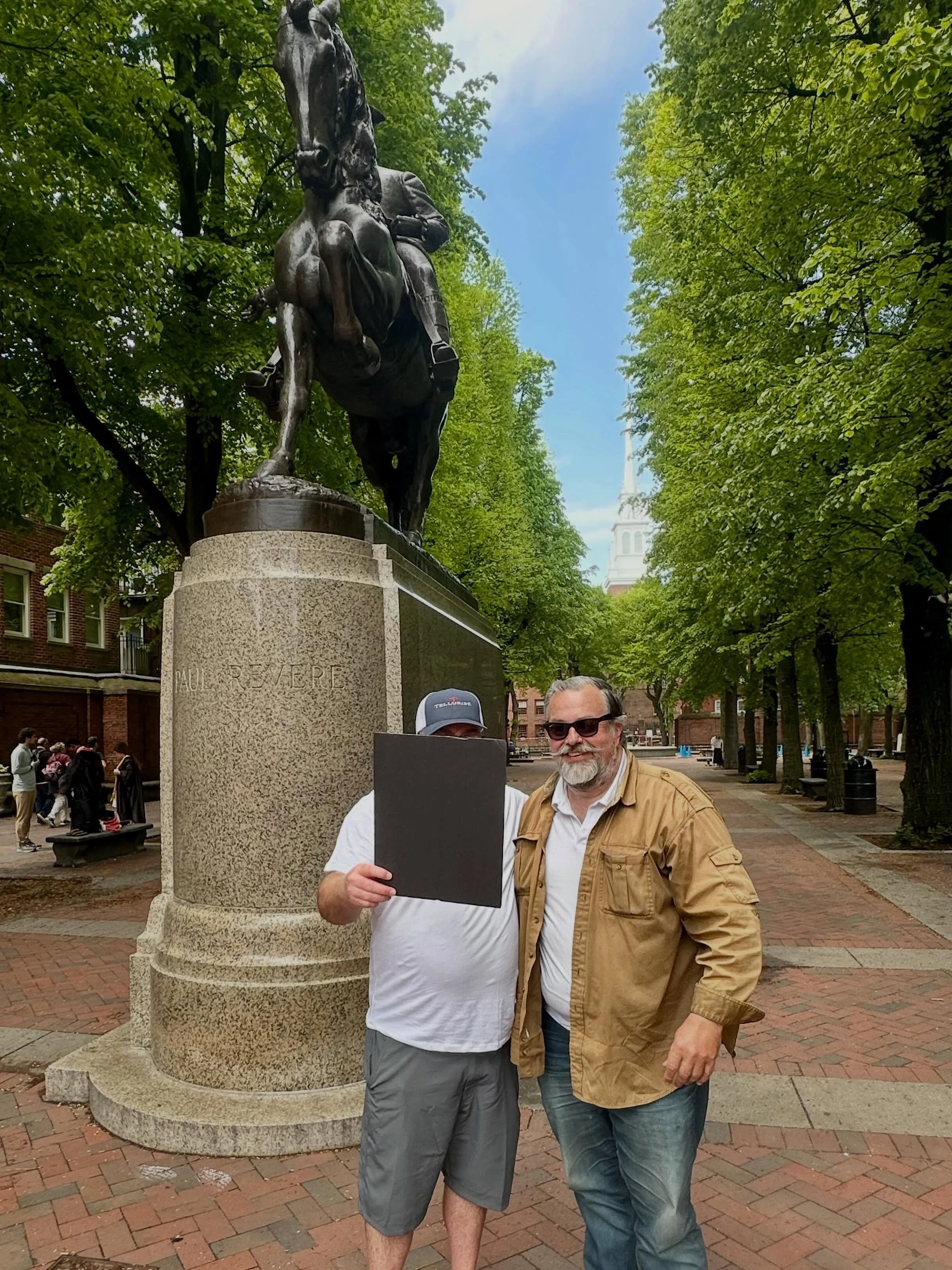 Producer Gene @disclosurepod on the town with whistleblower &ldquo;whistling&rdquo; Mike - just because you&rsquo;re in hiding doesn&rsquo;t mean you can&rsquo;t make it work 😎