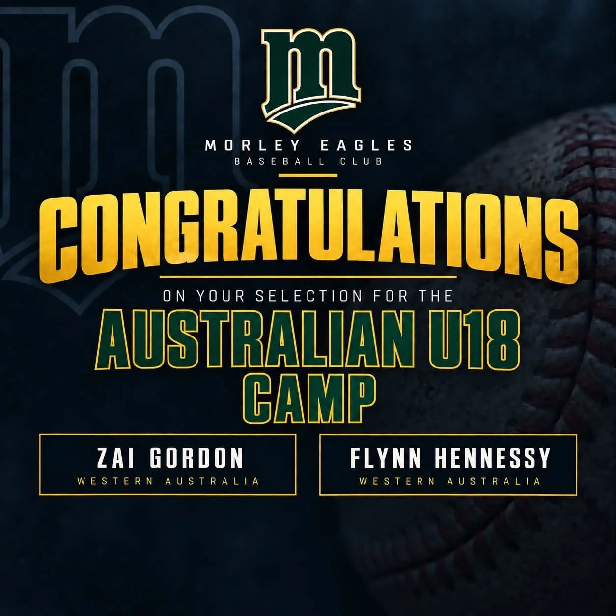 Australian U18 Selection Camp