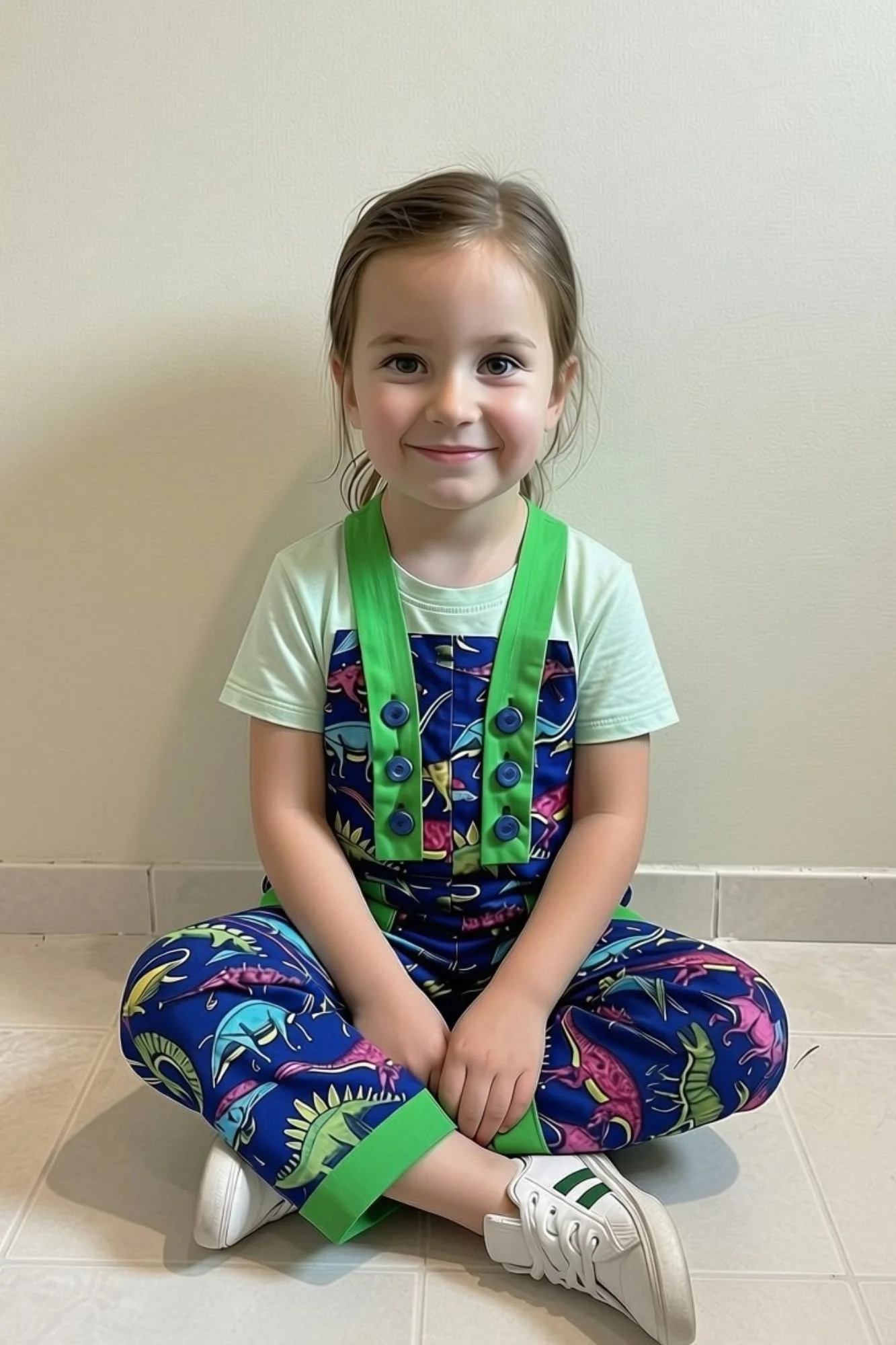 Dinosaur Overalls - 4 years