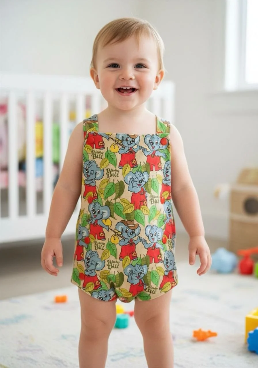 Storybook Koala Overall Onesie - 12 months