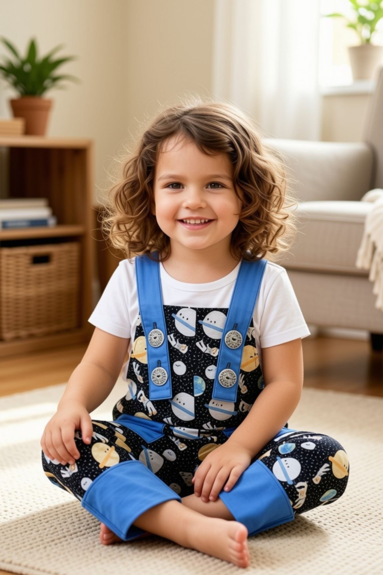 Spaceman Overalls - 3 years